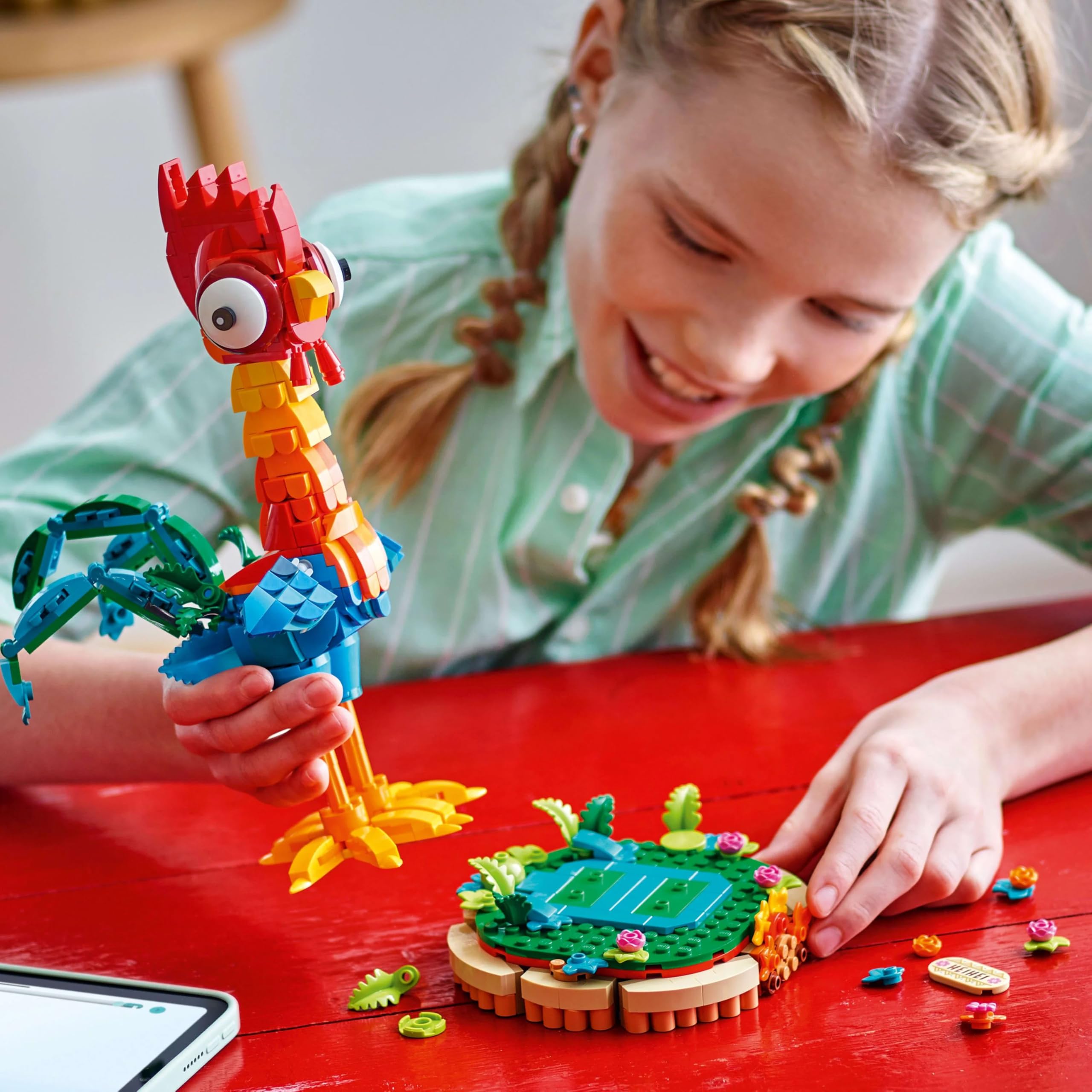 LEGO Disney Moana 2 Heihei Buildable Animal Toy Set 43272 | Ages 9+