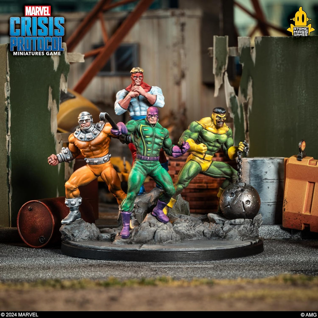 Atomic Mass Games Marvel Crisis Protocol: Abomination & Wrecking Crew Miniatures Expansion