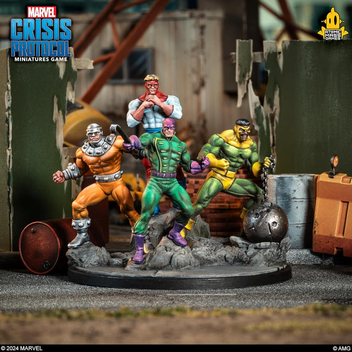 Atomic Mass Games Marvel Crisis Protocol: Abomination & Wrecking Crew Miniatures Expansion