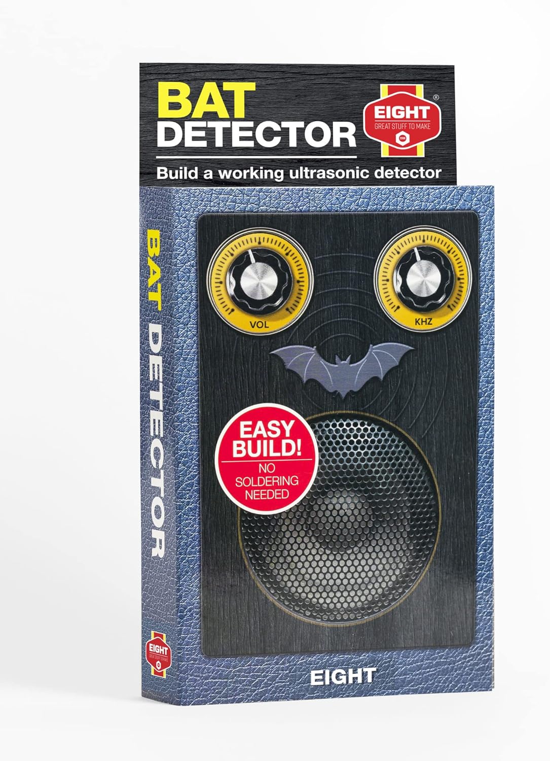 Eight Innovation EBD2766 Build Your Own Ultrasonic Detector Kit - Science Experiment for Ages 12+
