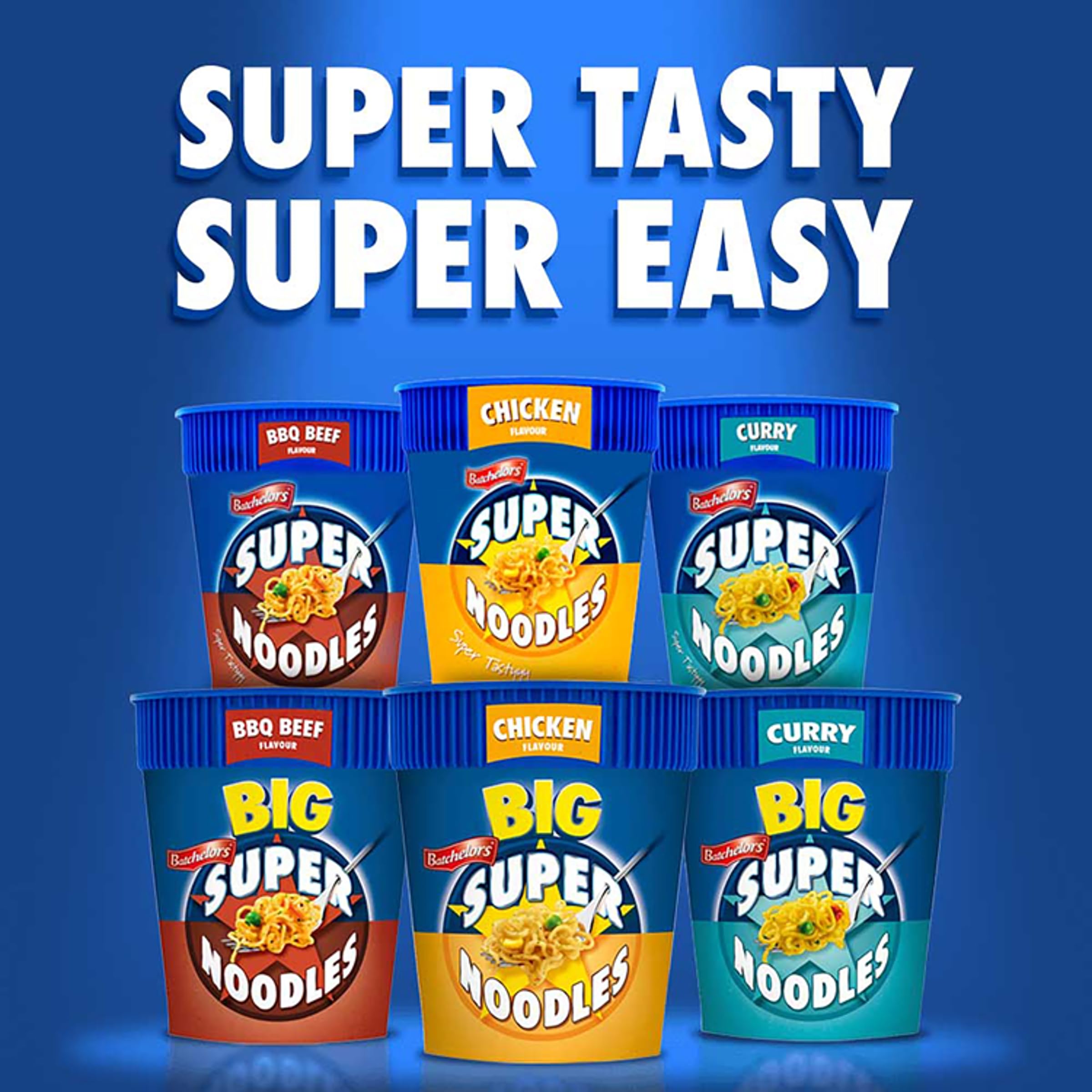 Batchelors Big Super Noodles Chicken Flavour Instant Snack Pot - 100 g (Pack of 6) 5
