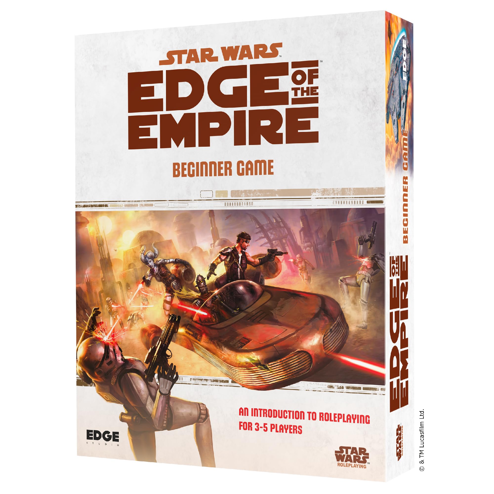 Asmodee Star Wars Edge of the Empire RPG: Beginner Game | Ages 12+ | 3-5 Players