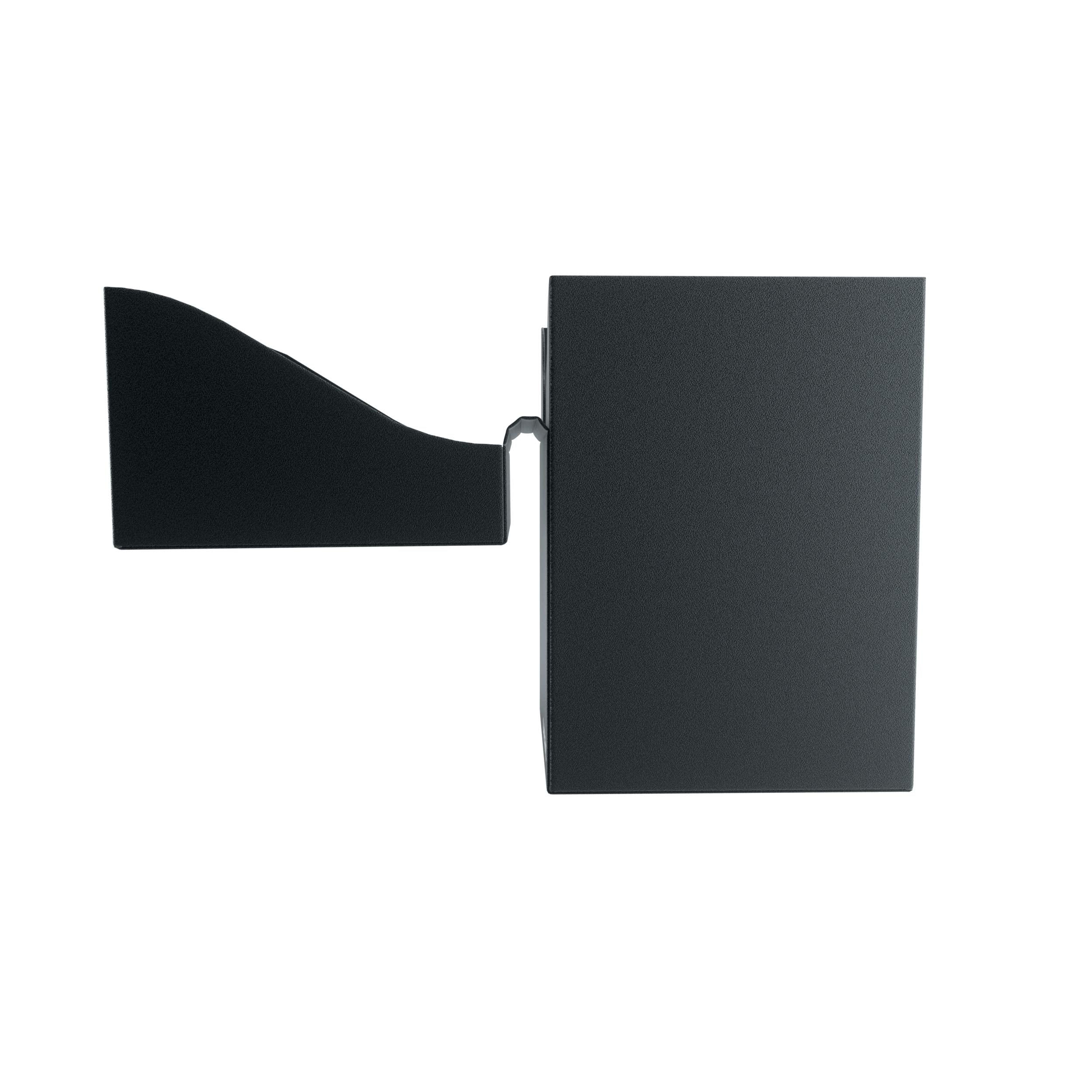 Gamegenic 100-Card Deck Holder - Durable Plastic Box | Self-Locking Lid | Black 4