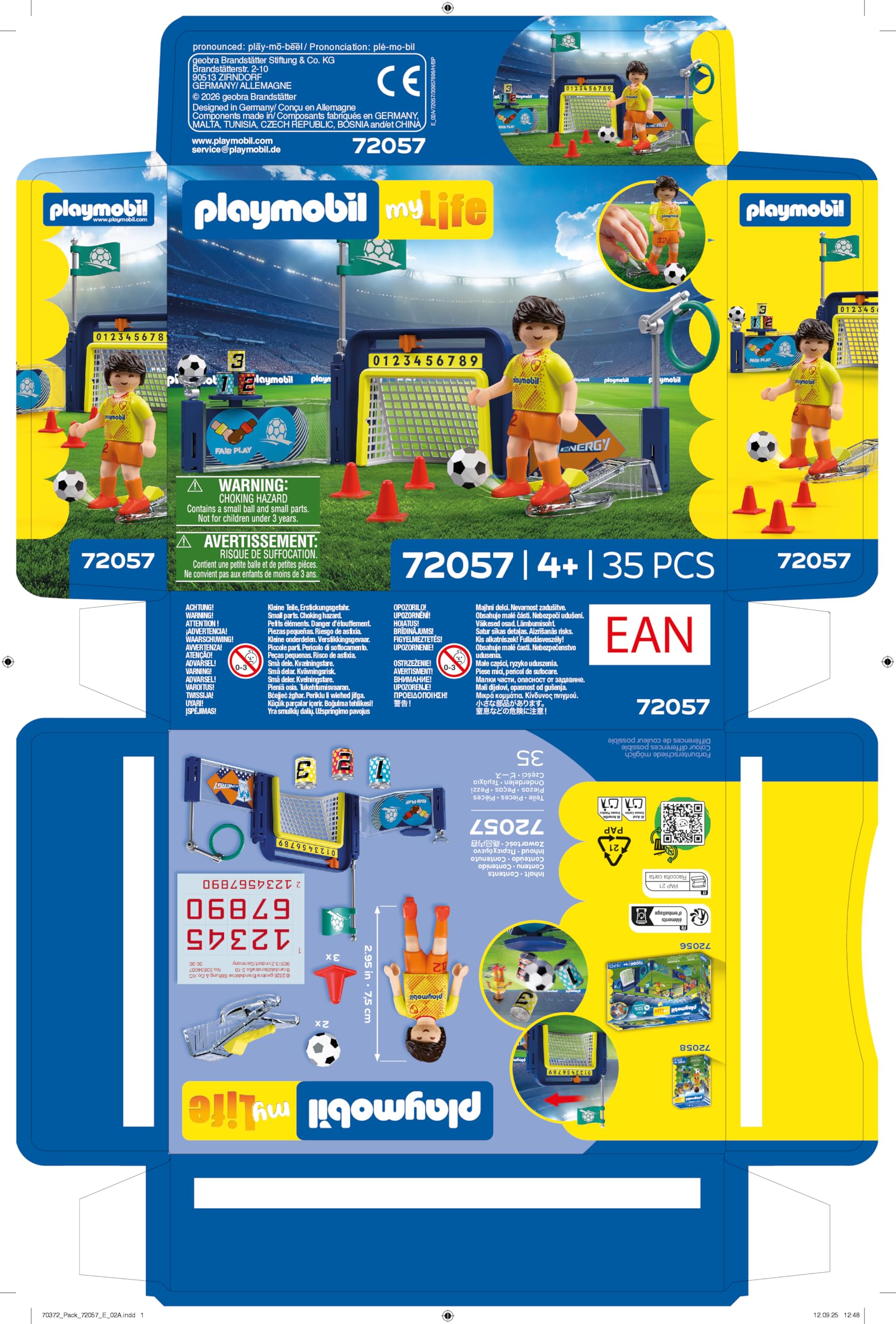 Playmobil | My Life | Soccer Training Station | Training Ground with Target 4