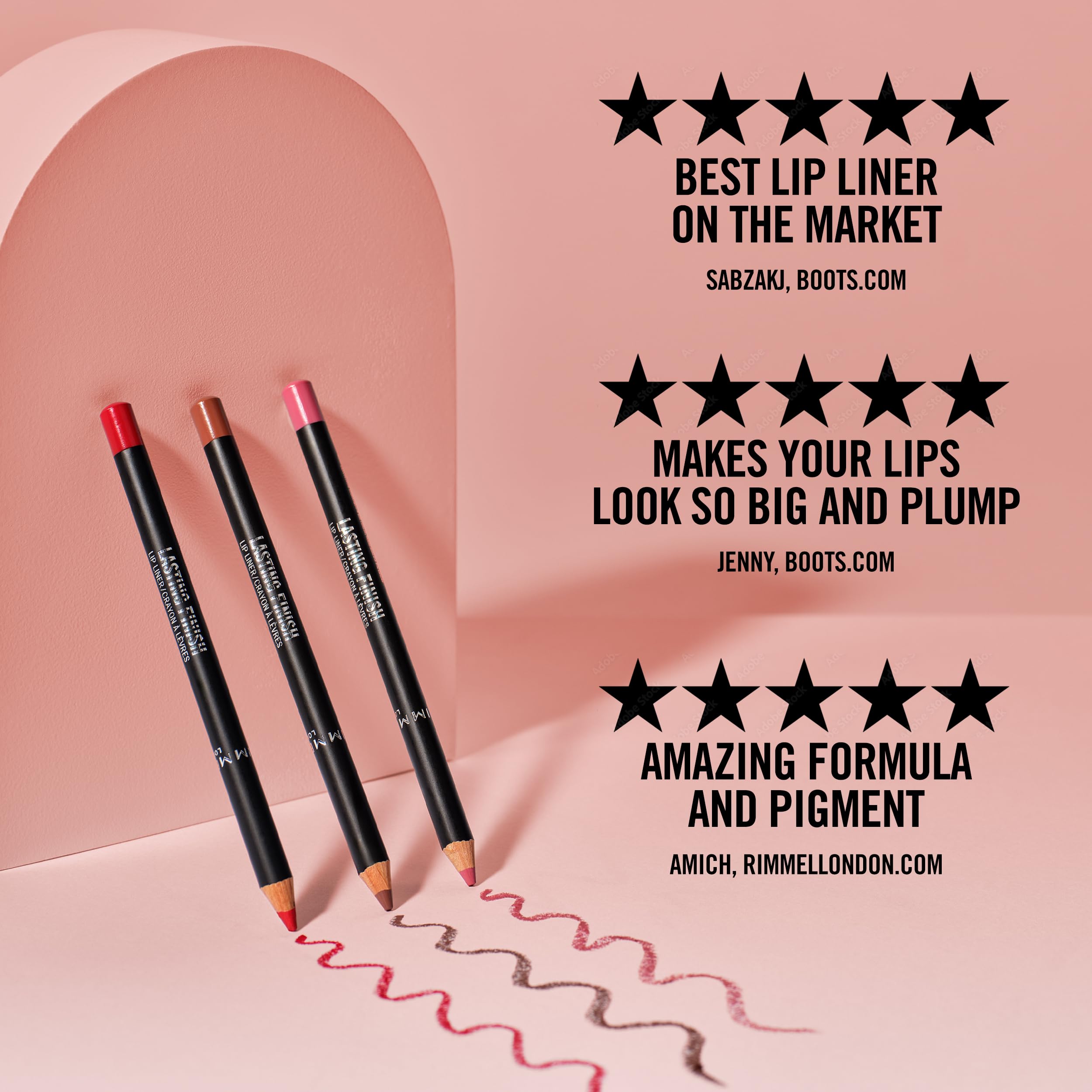 Rimmel - Lasting Finish 8HR Lip Liner (1.2g) 5