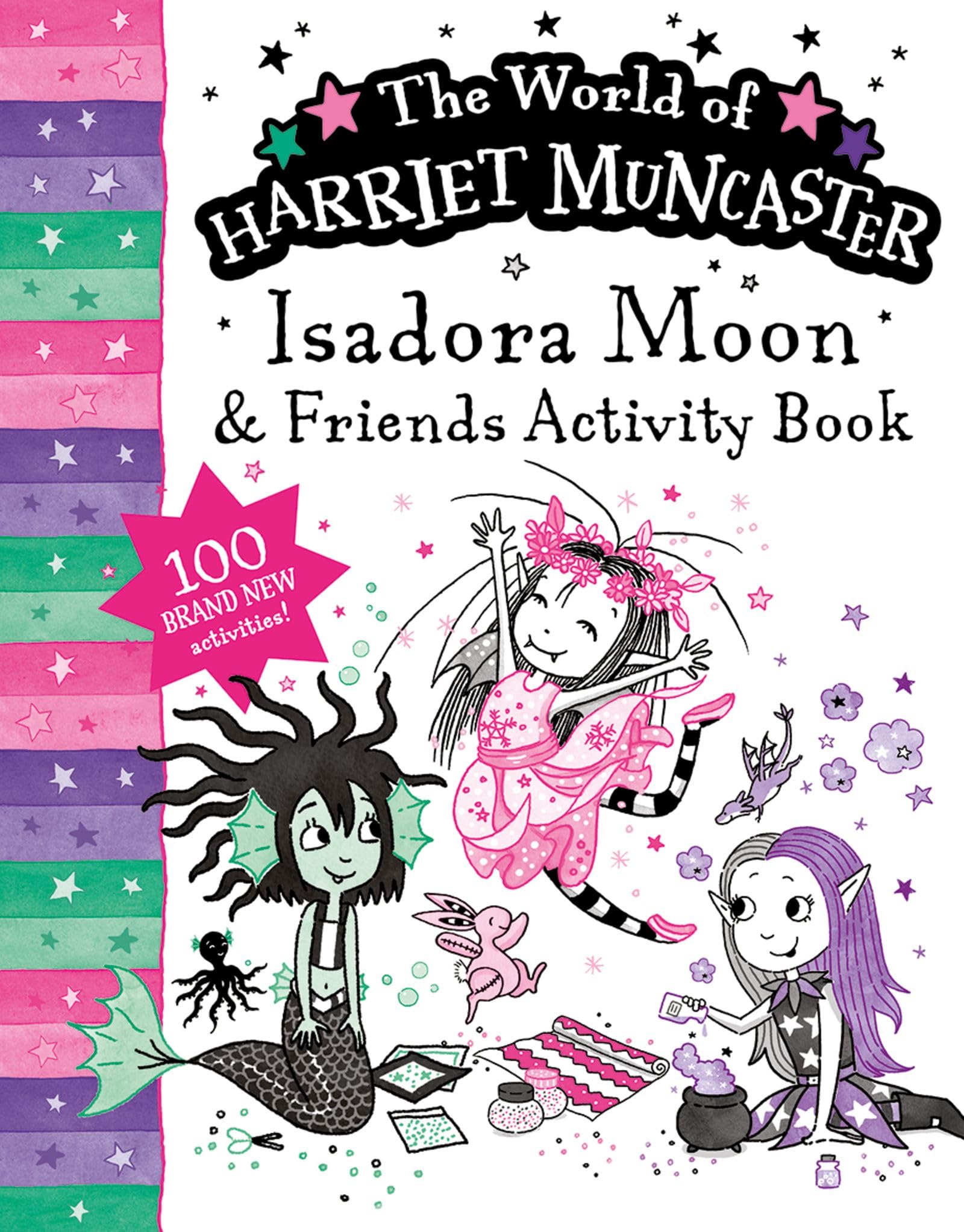 Oxford University Press Isadora Moon and Friends Bumper Activity Book | 100 Activities | Paperback