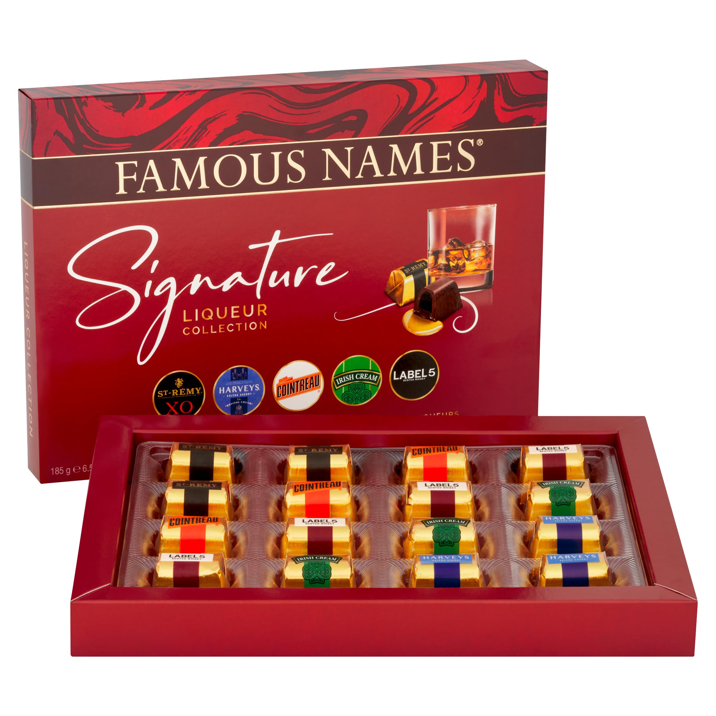 Famous Names The Signature Collection Chocolate Assortment - 16 Chocolates | 185g