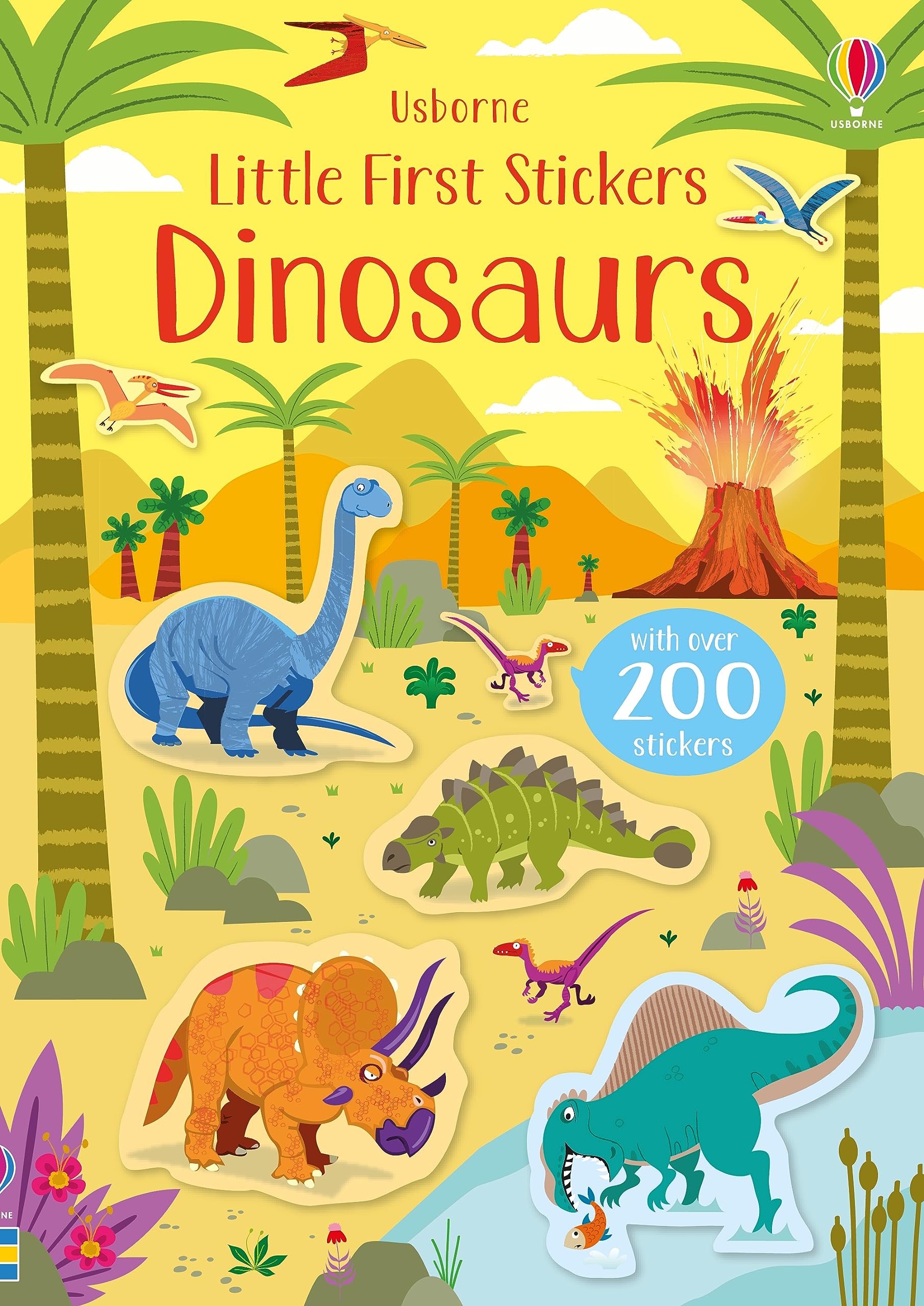 Usborne Little First Stickers Dinosaurs Activity Book - Ages 2-3 1