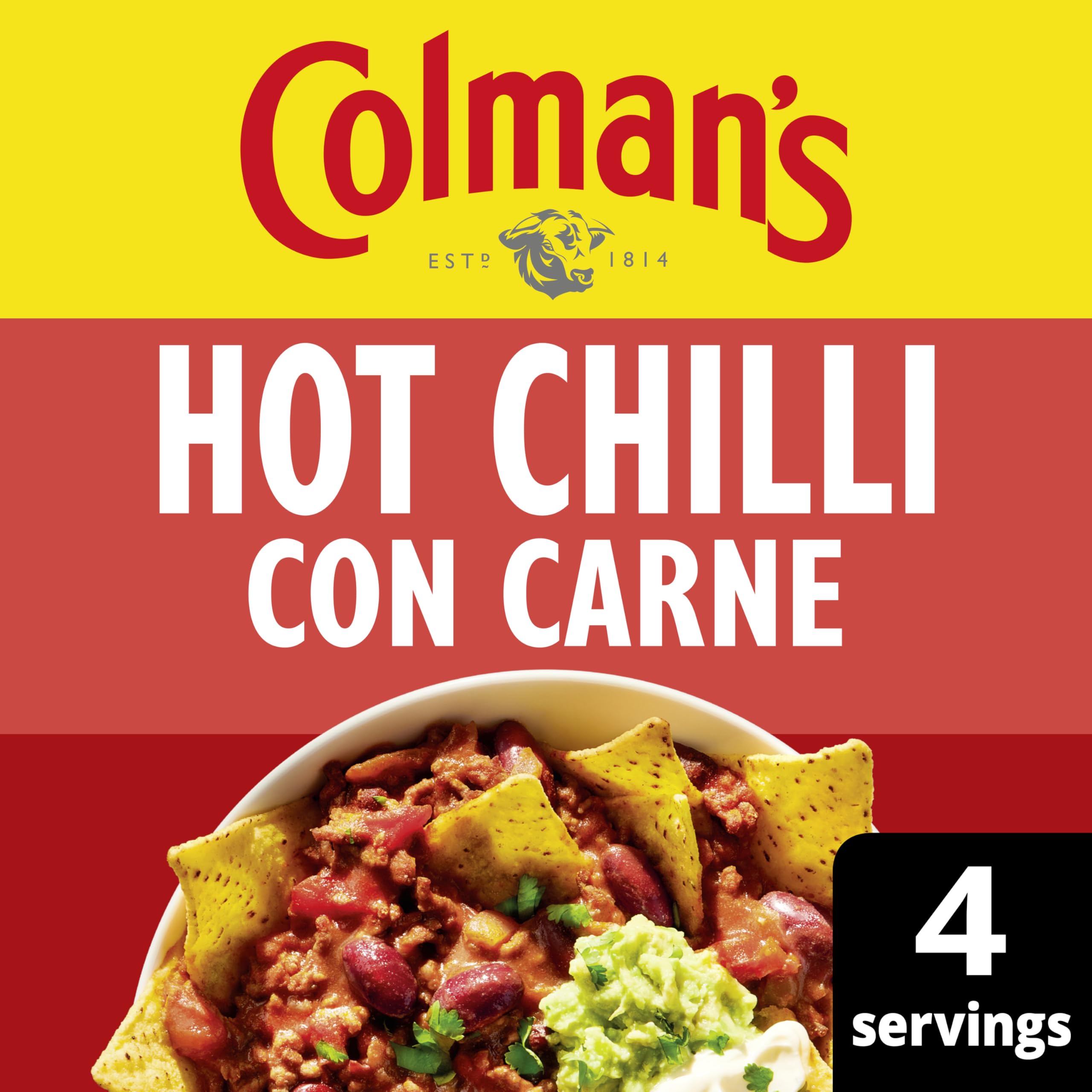 Colman's Hot Chilli Con Carne Meal Maker - 4 Servings | 37g 2