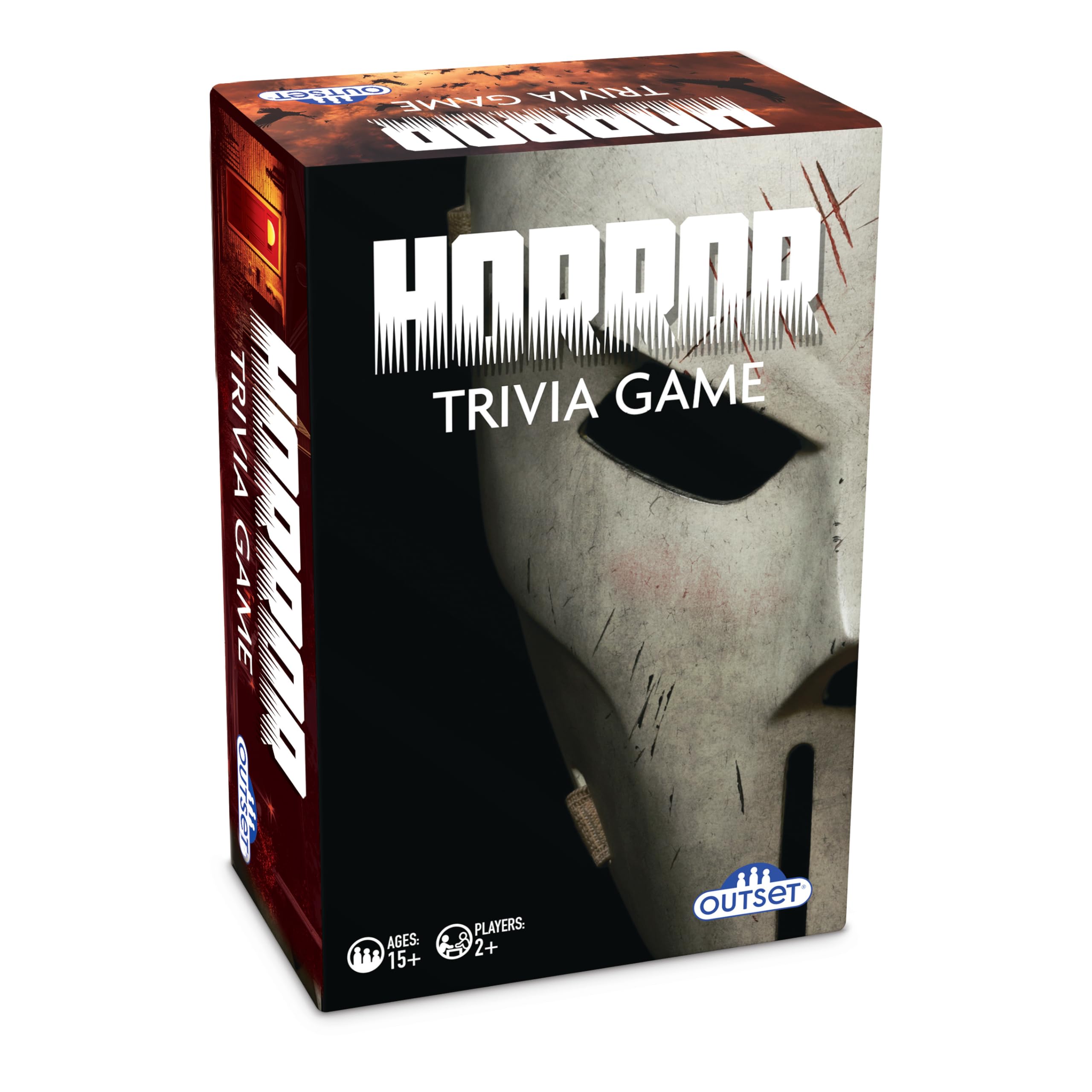 Outset Media Horror Trivia Game - 500 Quiz Questions for Horror Fans 3