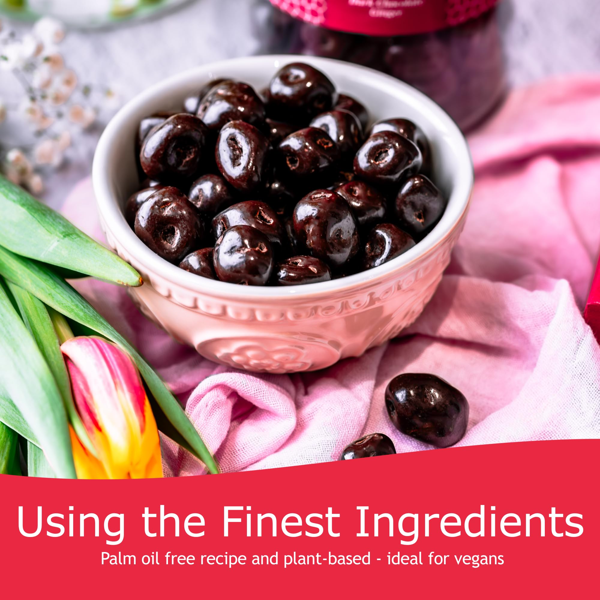 Rita Farhi - Dark Chocolate Covered Ginger Luxury Gift Jar 350g 3