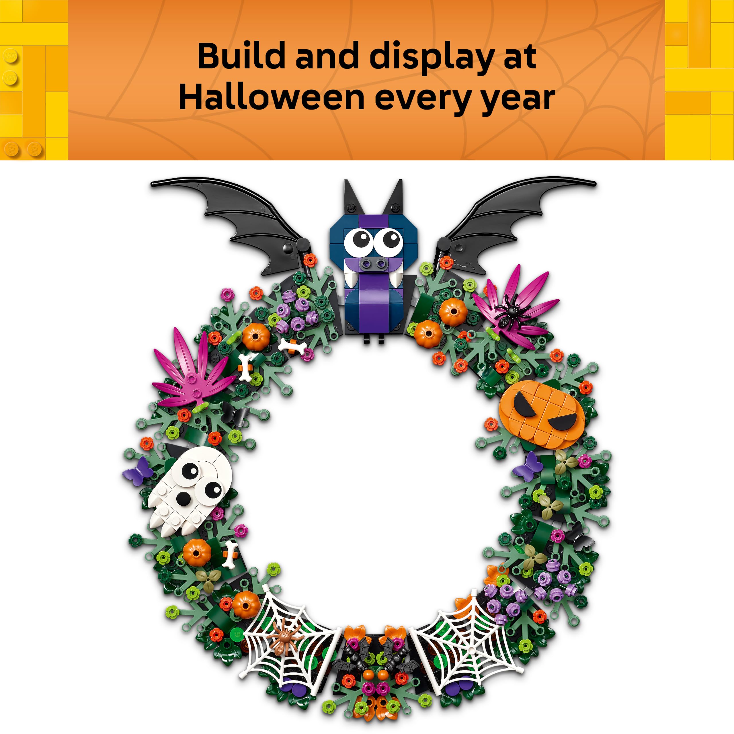 LEGO Halloween Wreath Building Set - Multicolor, 12+ Years 3