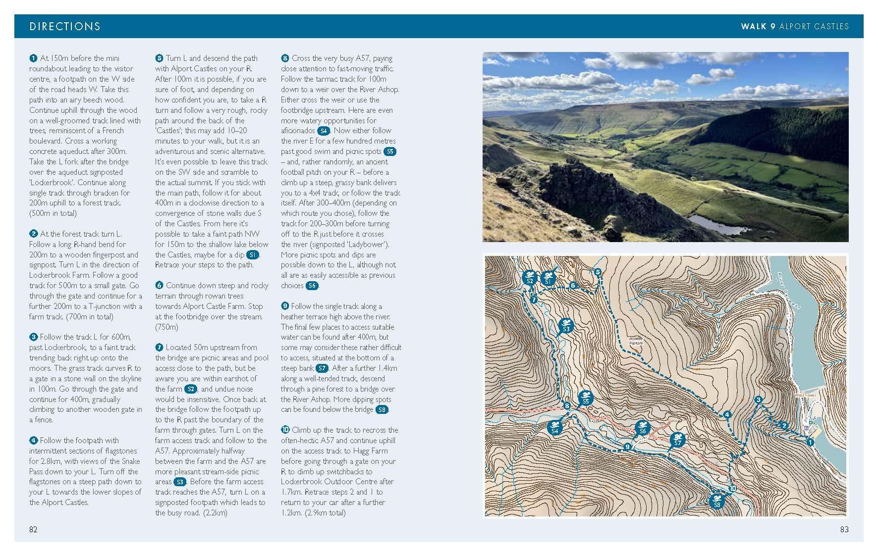 Wild Things Publishing Wild Swimming Walks Peak District: 28 Lake, River & Waterfall Days Out Paperback 9