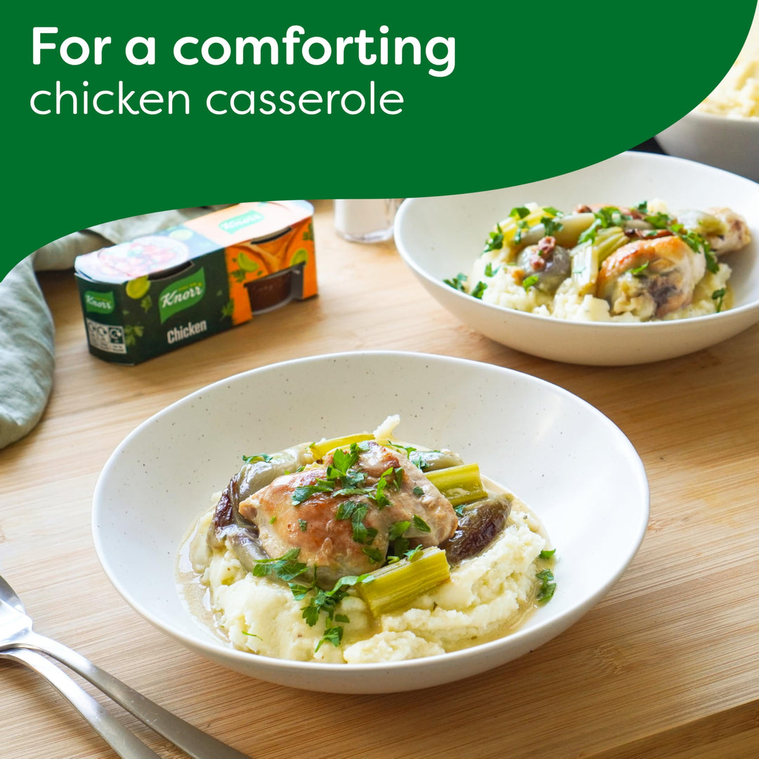 Knorr Chicken Stock Pots Gluten-Free - Rich Chicken Flavour for Soups, Sauces & Stews