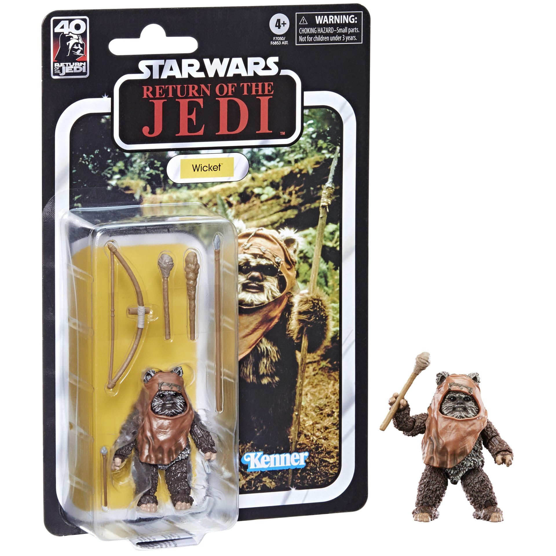 Hasbro Star Wars The Black Series Wicket Action Figure - 6-Inch Collectible from Return of the Jedi 12