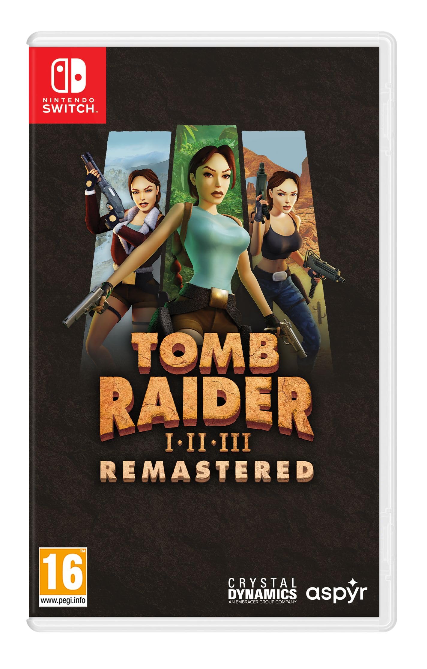 Tomb Raider 1-3 Remastered Starring Lara Croft - Nintendo Switch 8