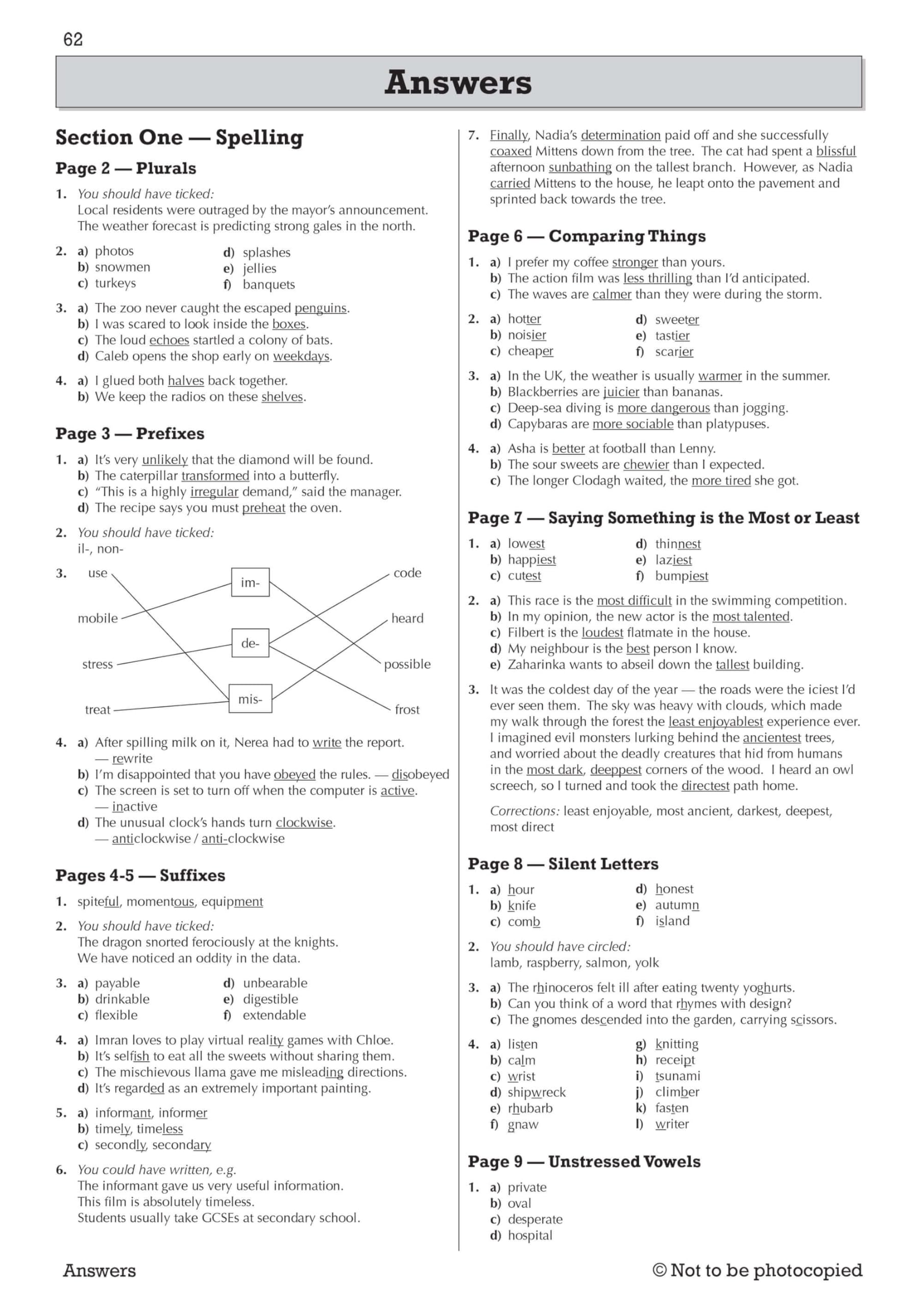 CGP New KS3 Year 7 Spelling, Punctuation and Grammar Targeted Workbook | Paperback | English 5