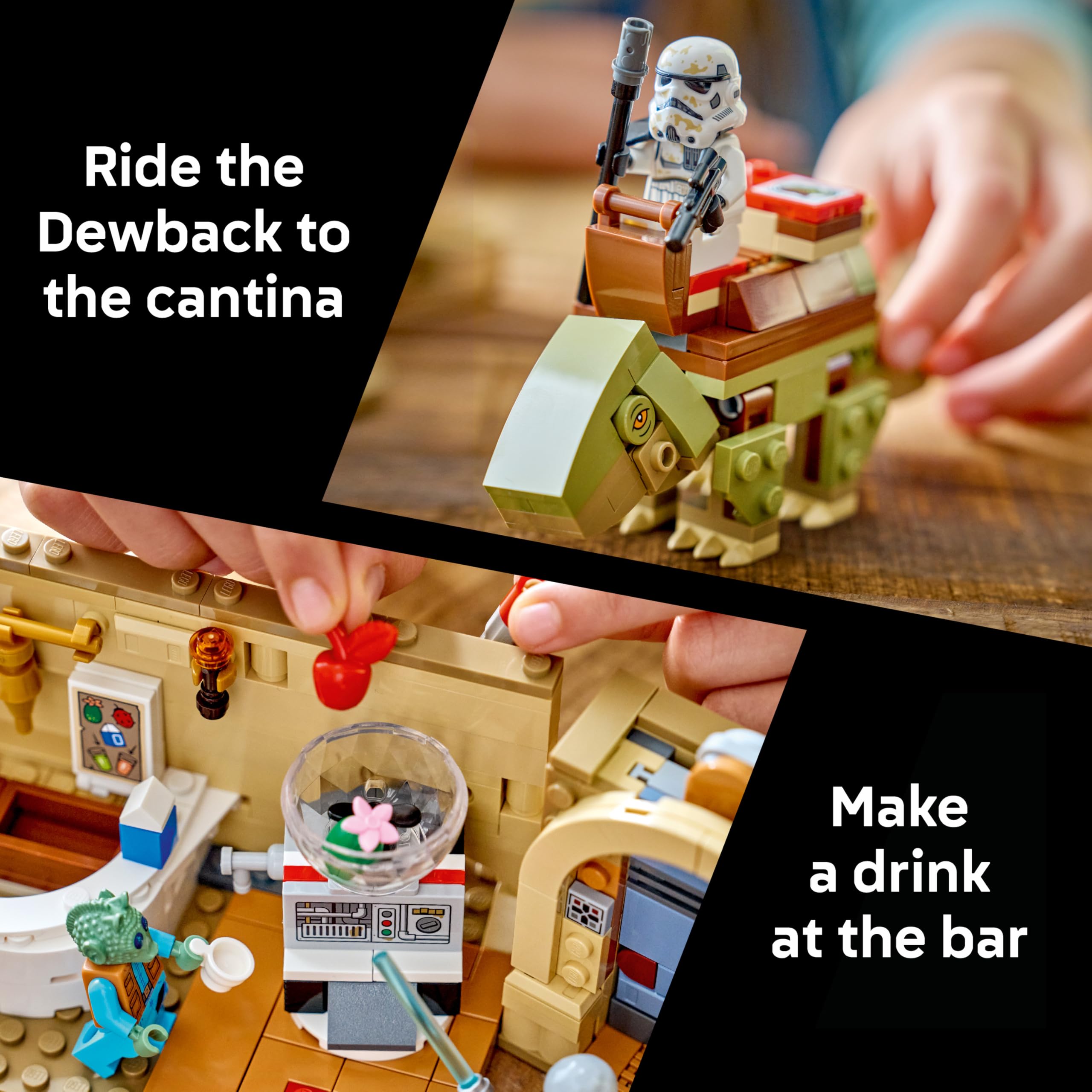 LEGO Star Wars 75425 Mos Eisley Cantina SMART Play Compatible Building Set | Ages 8+ 3