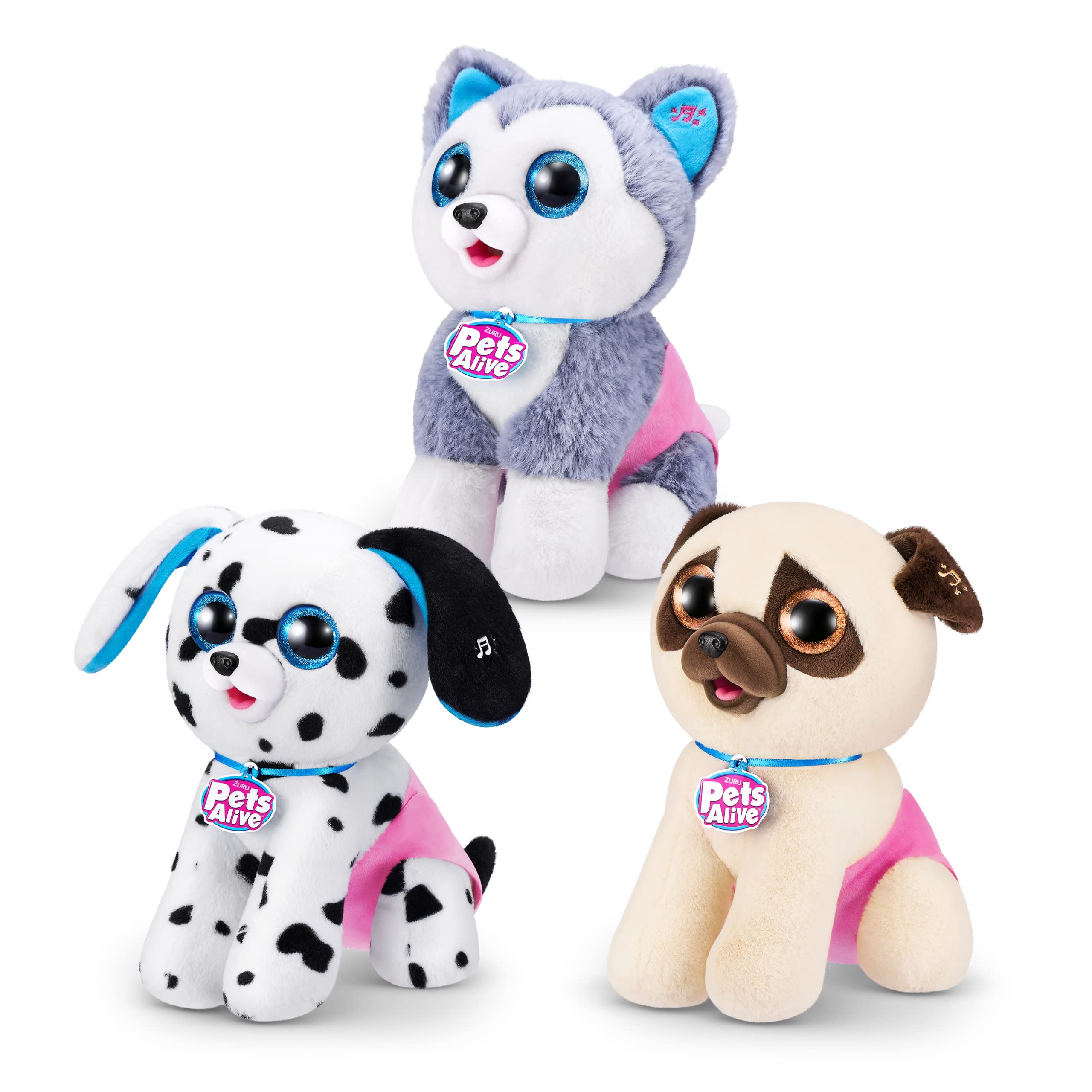 Pets Alive Pooping Puppies - Dalmatian Interactive Electronic Plush Toy with Color Change & Sounds, Ages 3+ 10