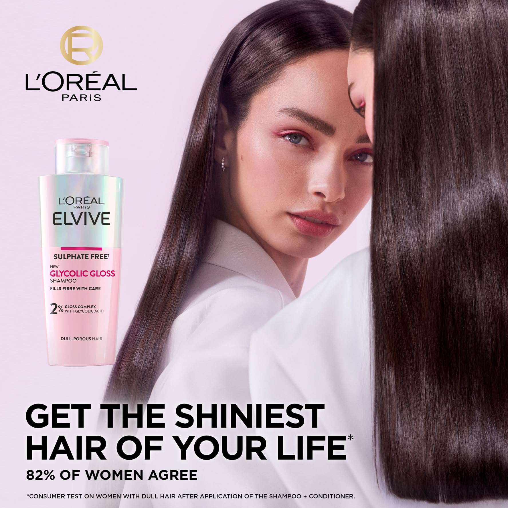 L'Oréal Paris Elvive Glycolic Gloss Sulphate Free Shampoo (200ml) 6