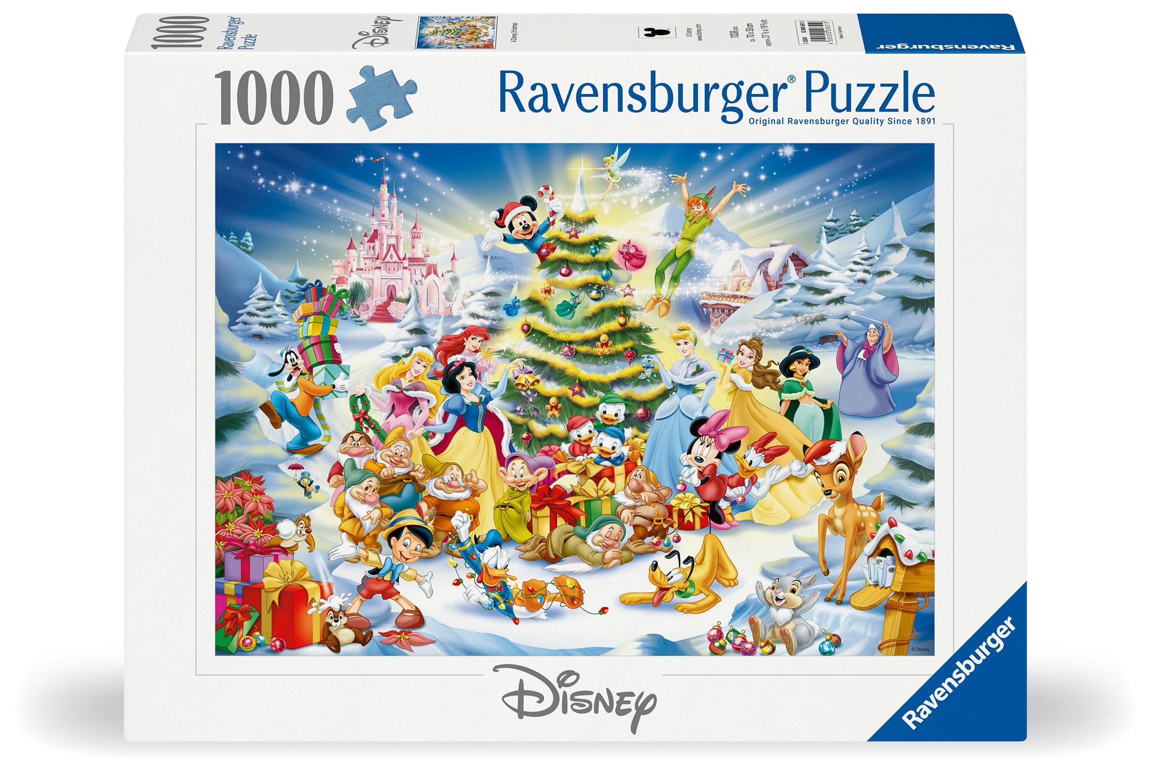 Ravensburger Disney Christmas Jigsaw Puzzle - 1000 Piece Puzzle for Adults and Kids 12 Years Up 5