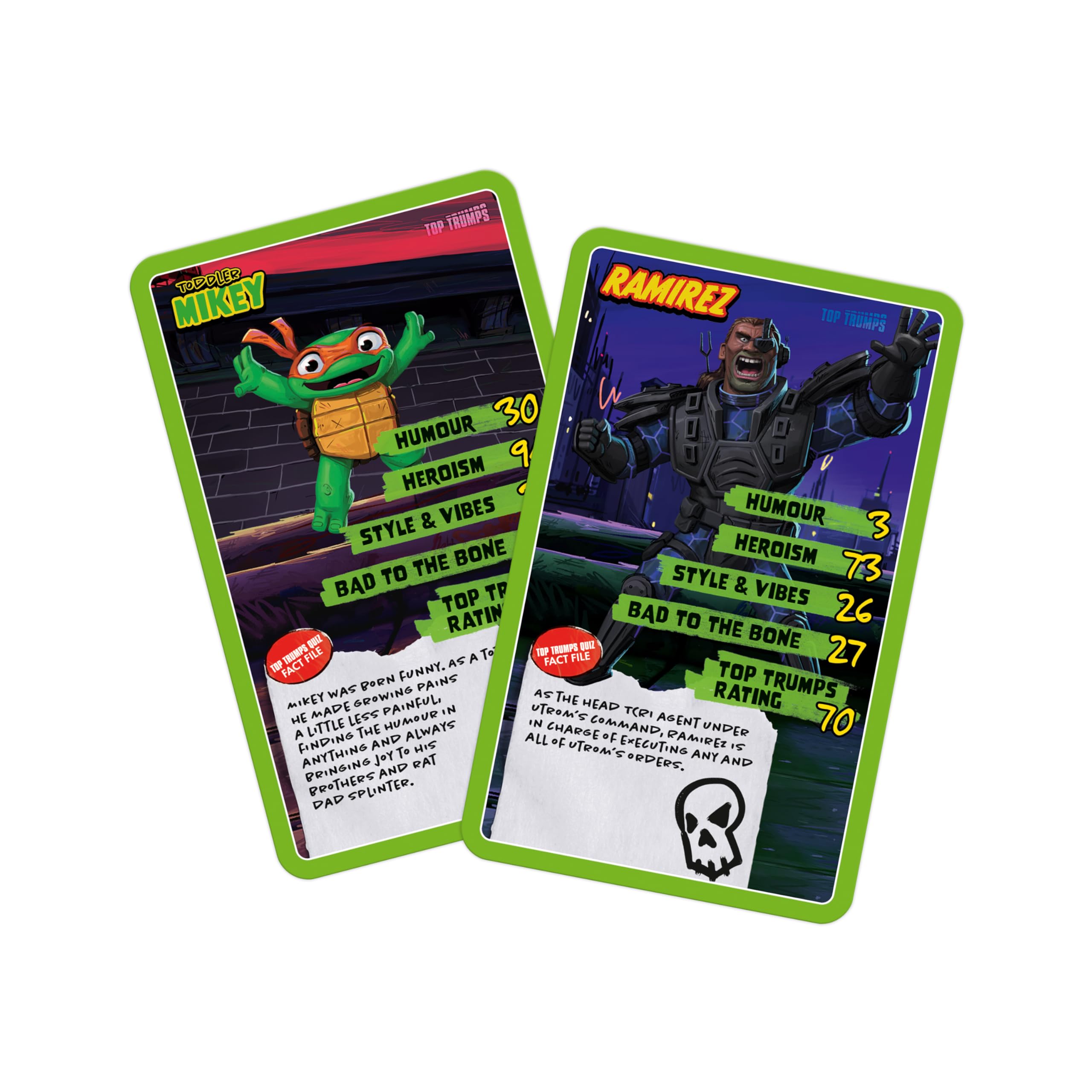 Top Trumps Teenage Mutant Ninja Turtles Dedicated Deck Card Game | Ages 6+ | 2+ Players 5