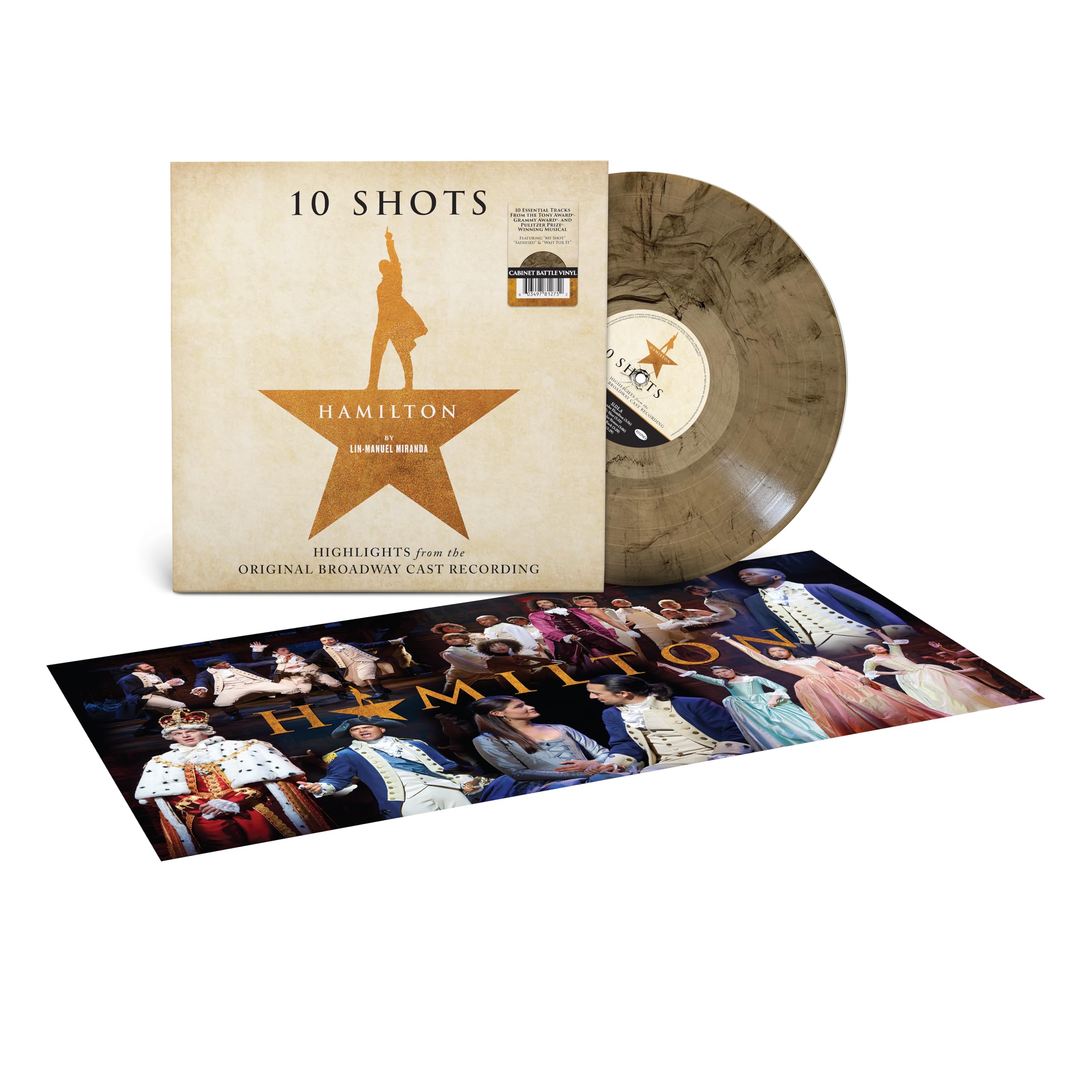 Lin-Manuel Miranda - Hamilton: 10 Shots Highlights from the Original Broadway Cast Recording [VINYL]