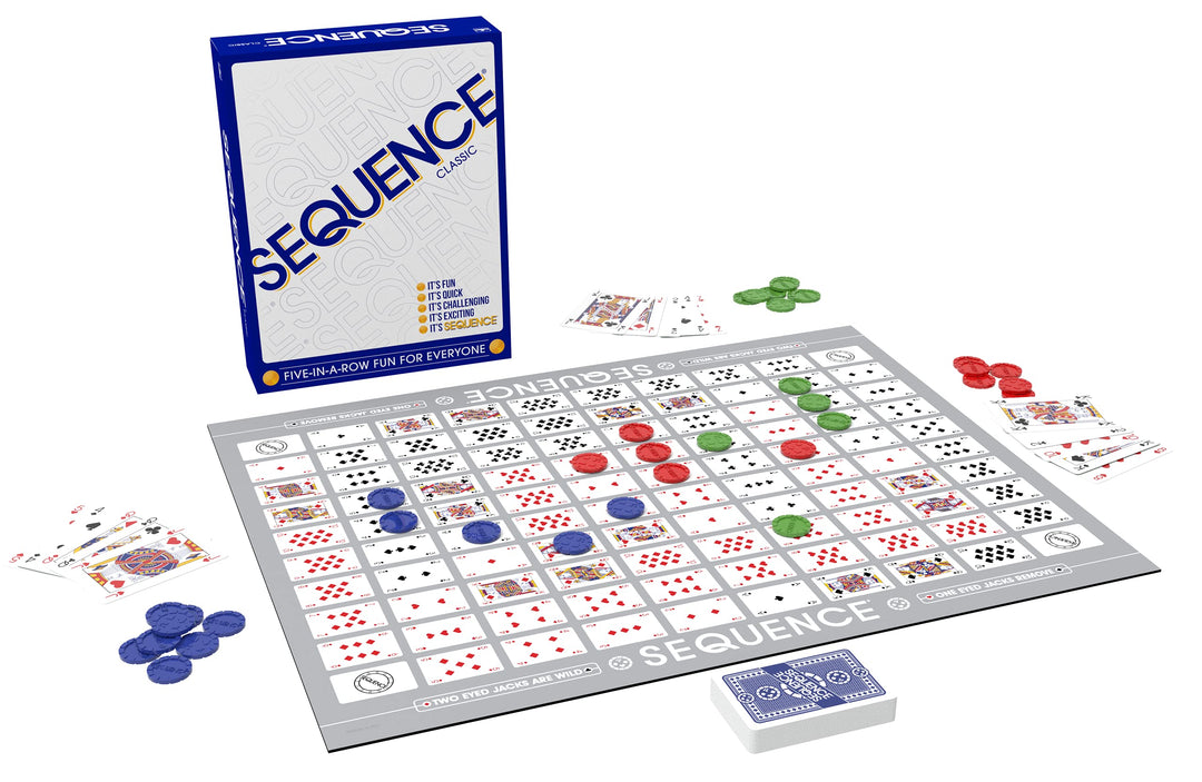 Sequence Fun Family Strategy Game Board Game