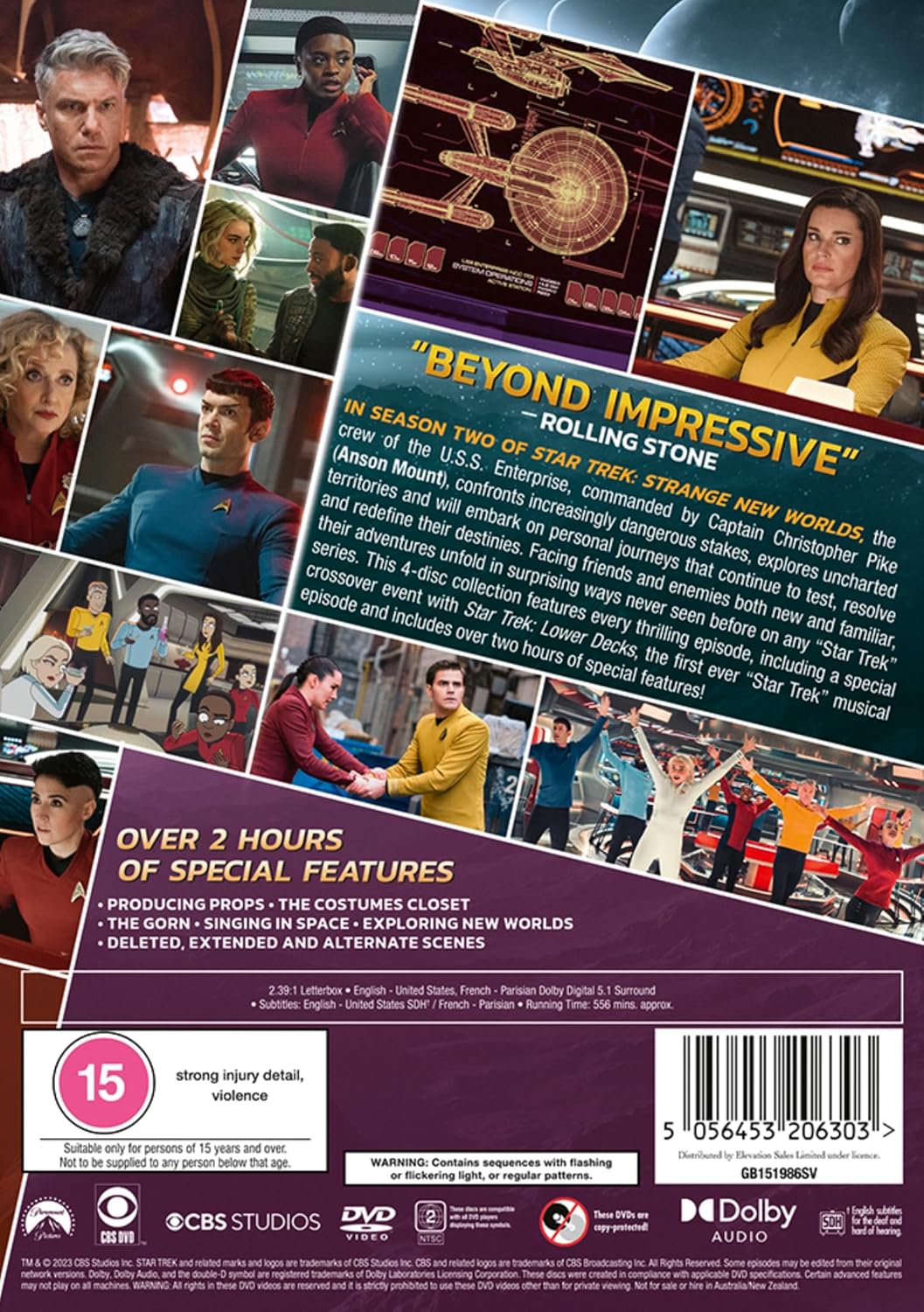 Star Trek: Strange New Worlds - Season 2 [DVD]