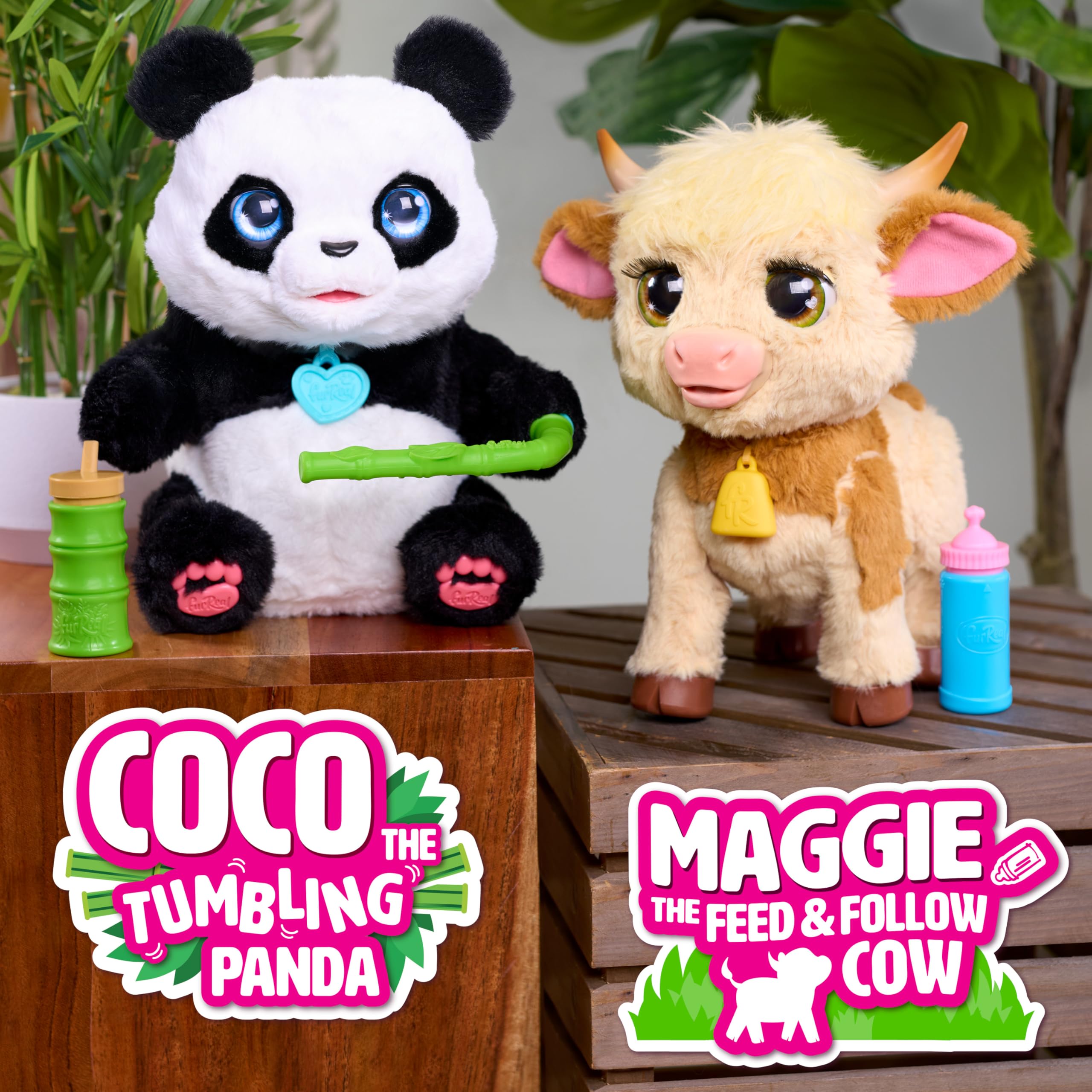furReal Maggie the Feed & Follow Cow - Interactive Plush Toy for Ages 4+ 25