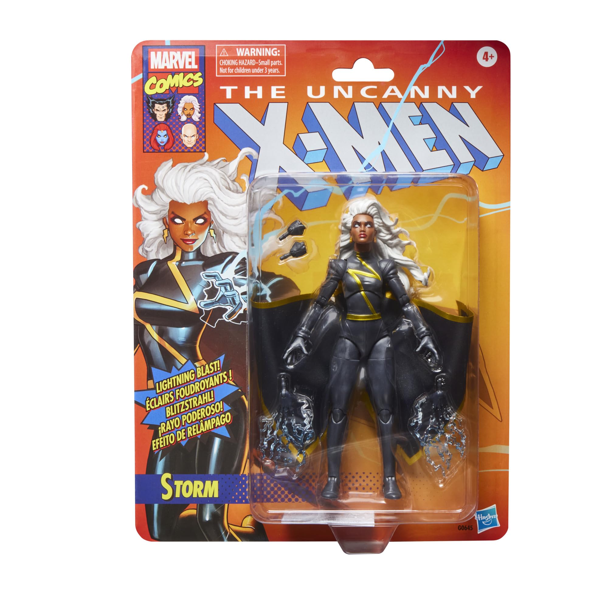 Marvel Legends Series Storm Action Figure - 6 Inch (15 cm) Scale | Comics-Inspired | Hasbro