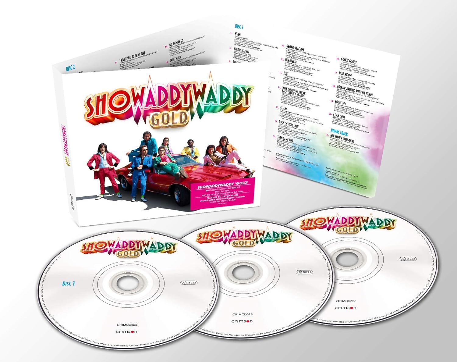Showaddywaddy - Gold: 45th Anniversary 3CD Compilation 2