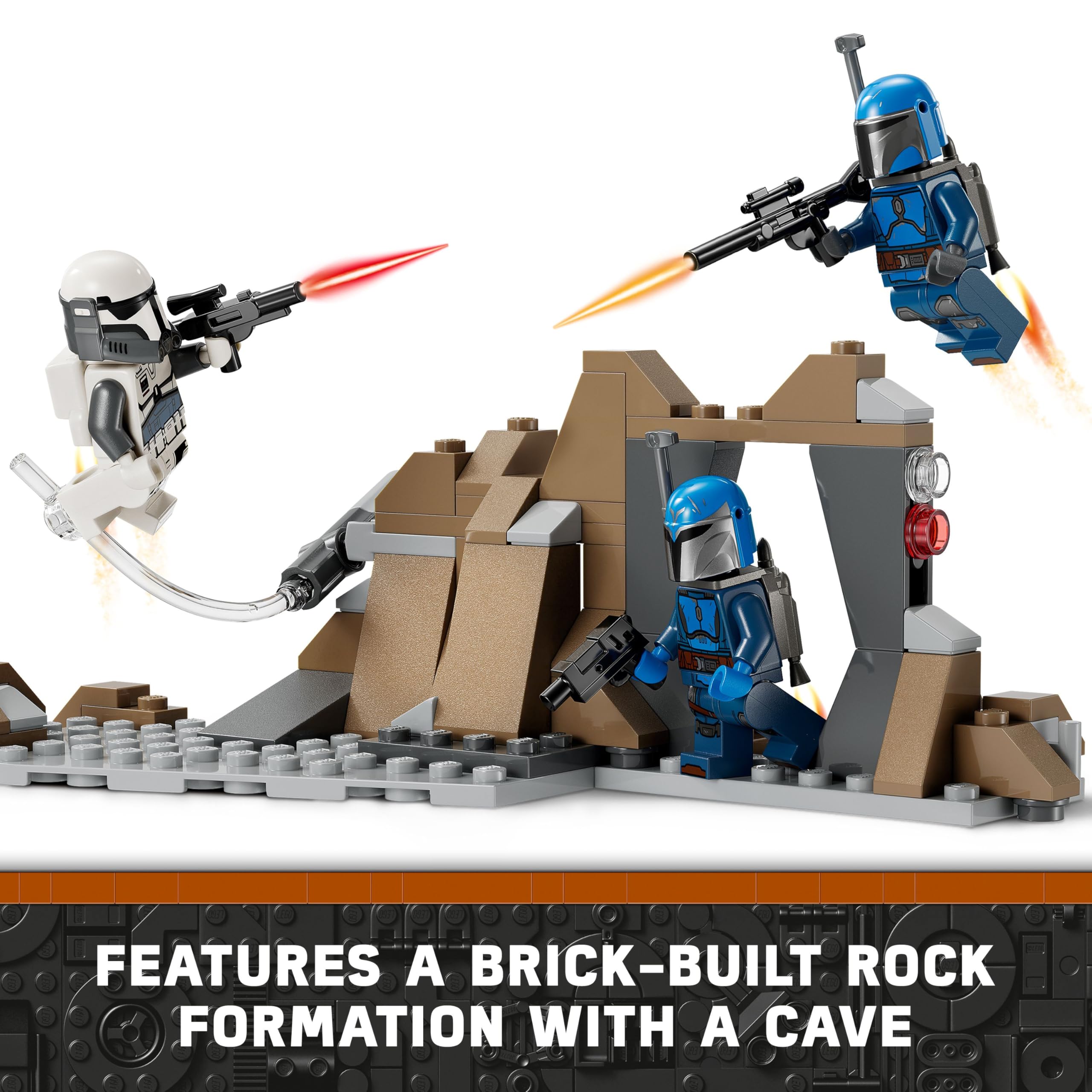 LEGO Star Wars 75373 Ambush on Mandalore Battle Pack | Ages 6+ | 4 Minifigures 5