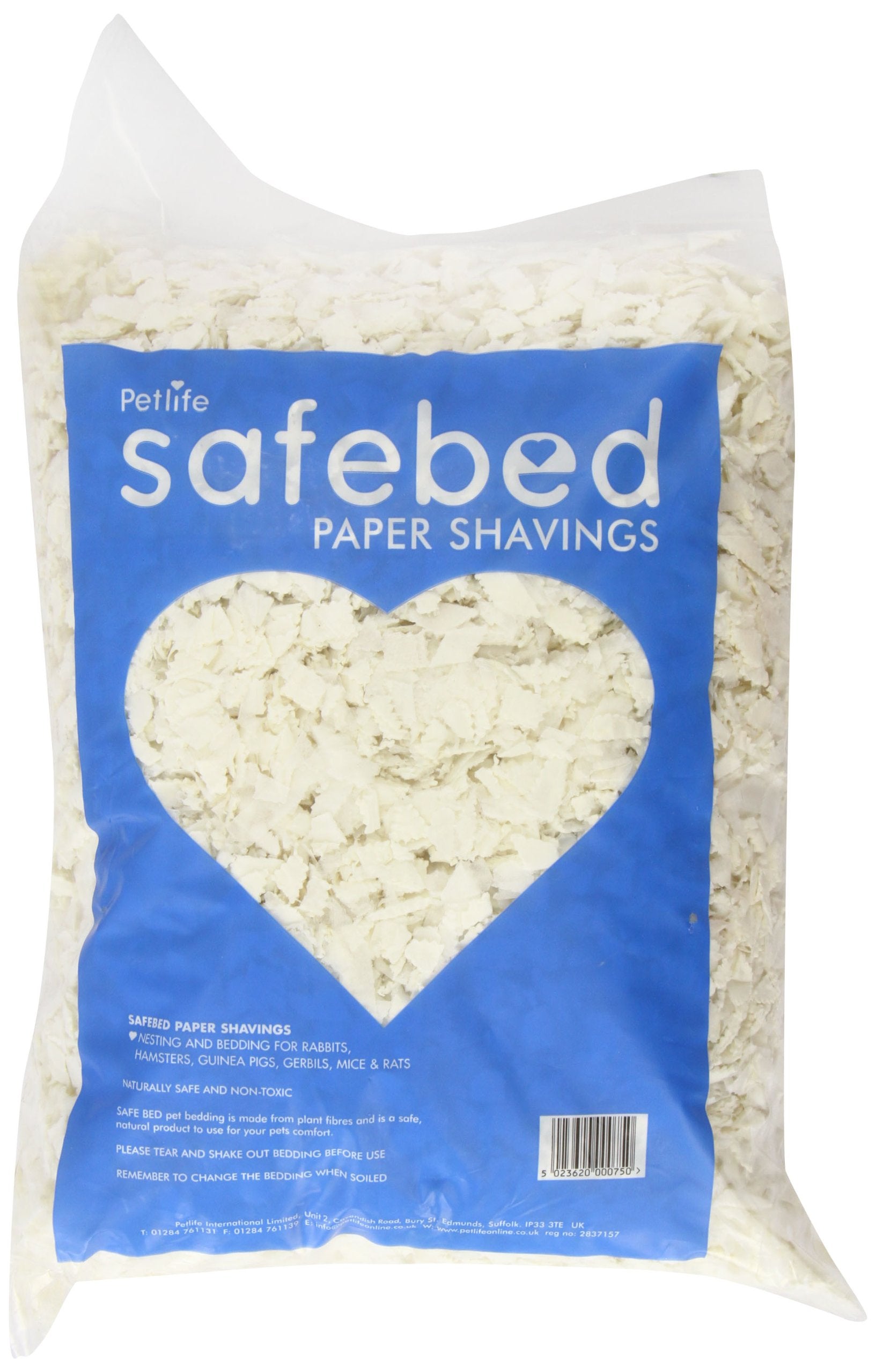Safebed Paper Shavings Bedding - Natural, Safe, Biodegradable | Grey | Small Size 1