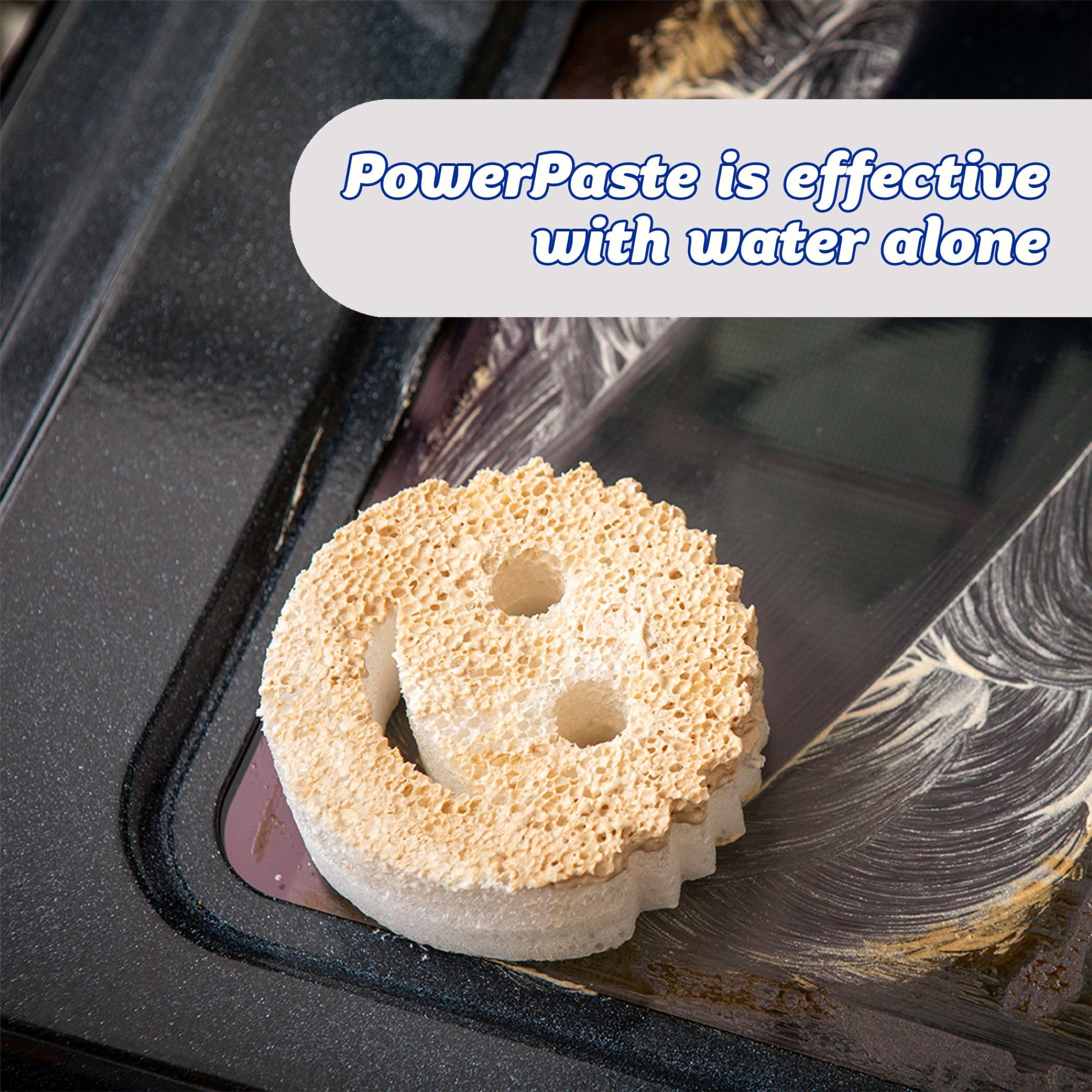 Scrub Daddy Power Paste Multi Purpose Cleaner - Heavy Duty Oven Cleaner | Lemon Scent | 320g 6