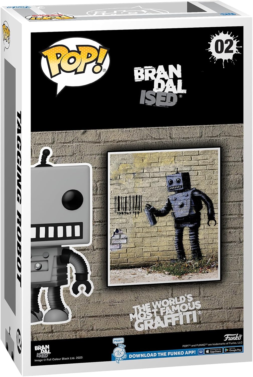 Funko Pop! Art Cover: Brandalised - RBT Vinyl Figure with Case (61517)