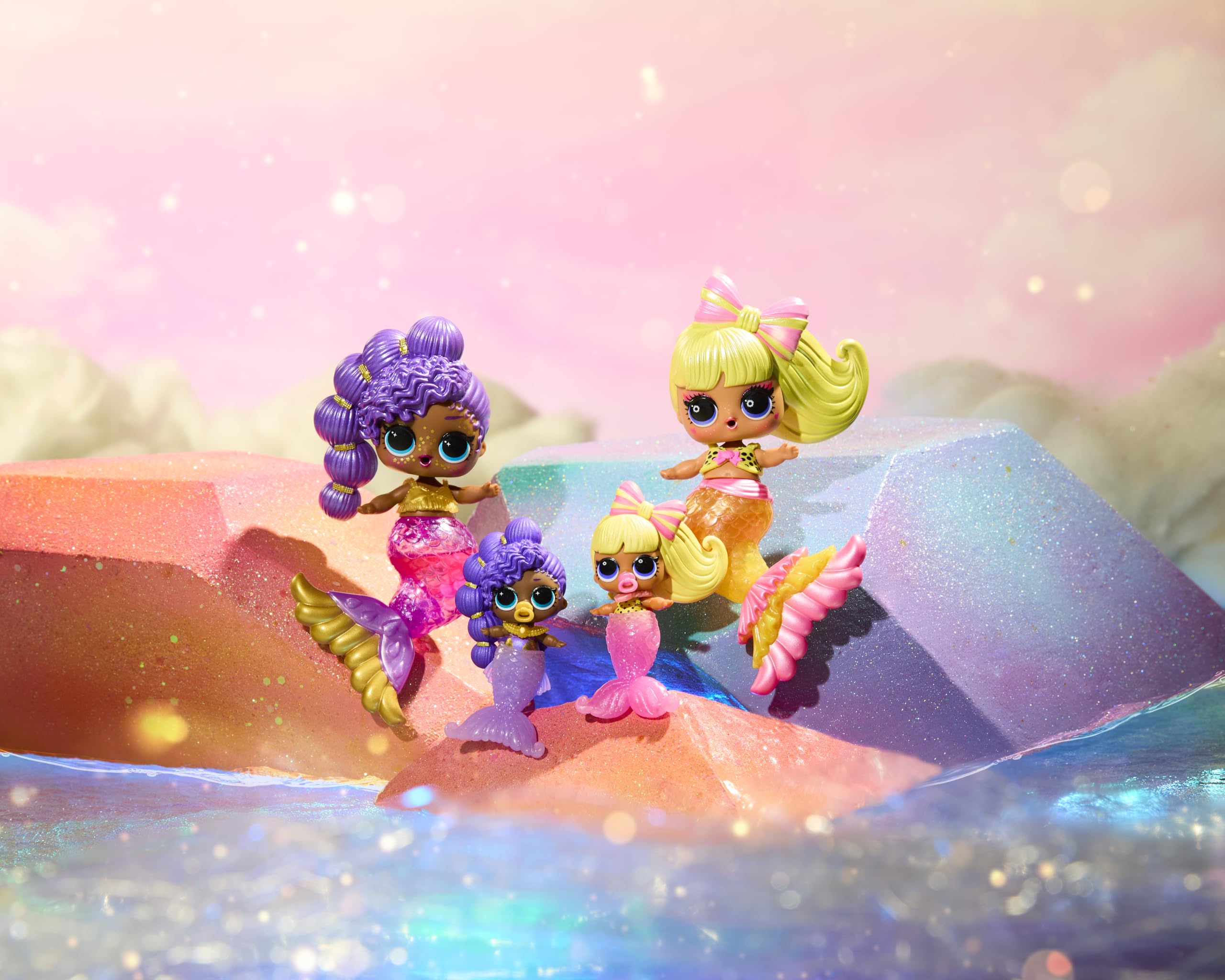 L.O.L. Surprise! Mermaids Makeover Magic Tots Doll - DIY Wearable Lip Gloss | Ages 3+ 9