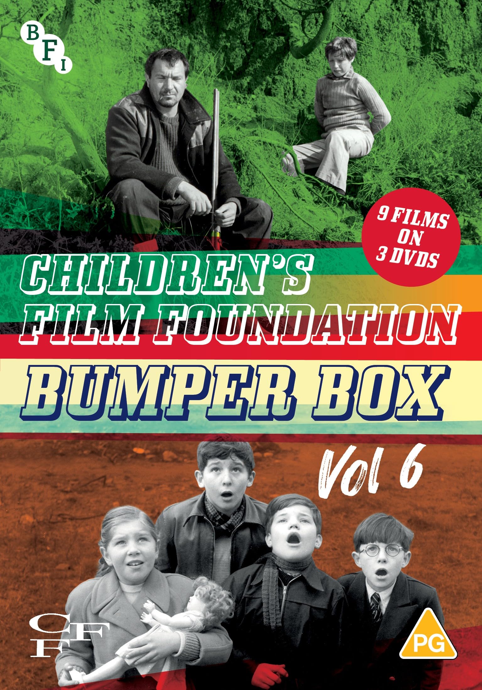 Children's Film Foundation Bumper Box Vol 6 [3 Disc DVD Box Set]