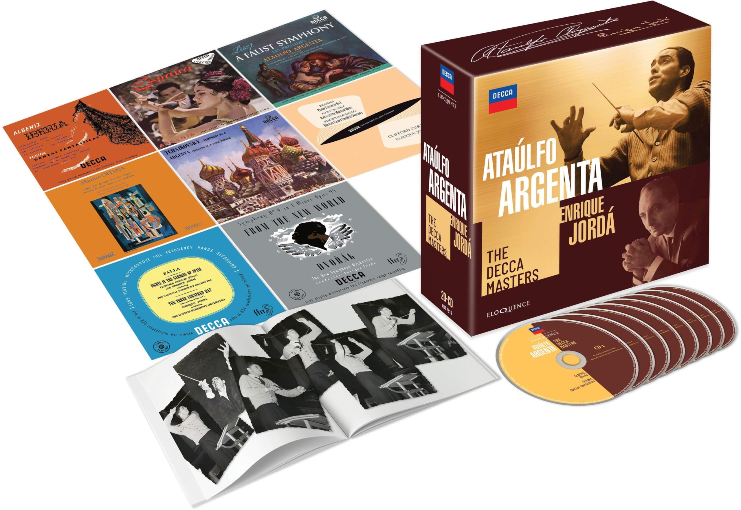 Ataulfo Argenta; Enrique Jorda - The Decca Masters [20-CD Box Set] 1