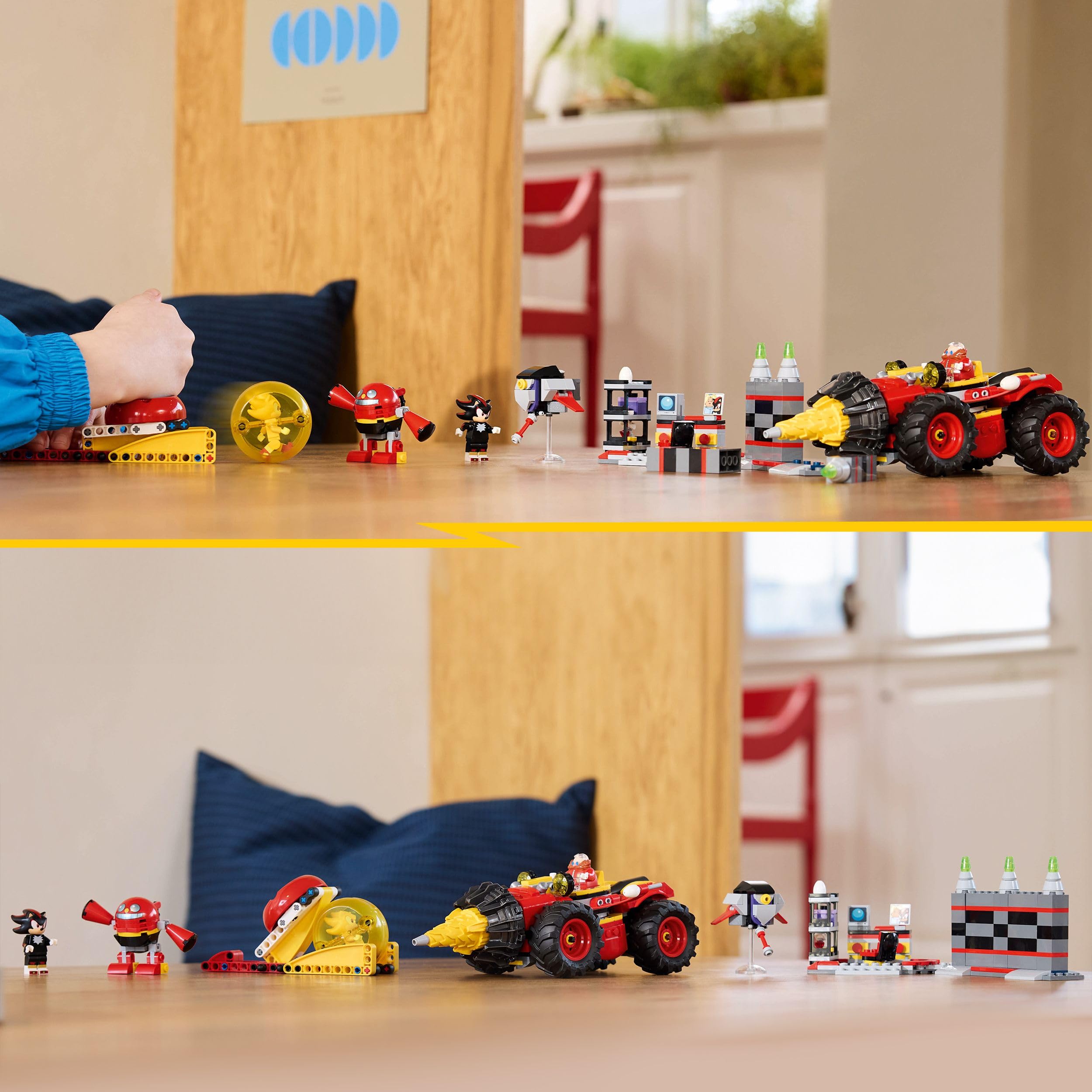 LEGO Sonic the Hedgehog Super Sonic vs. Egg Drillster Playset - Building Toy for Ages 8+ 13