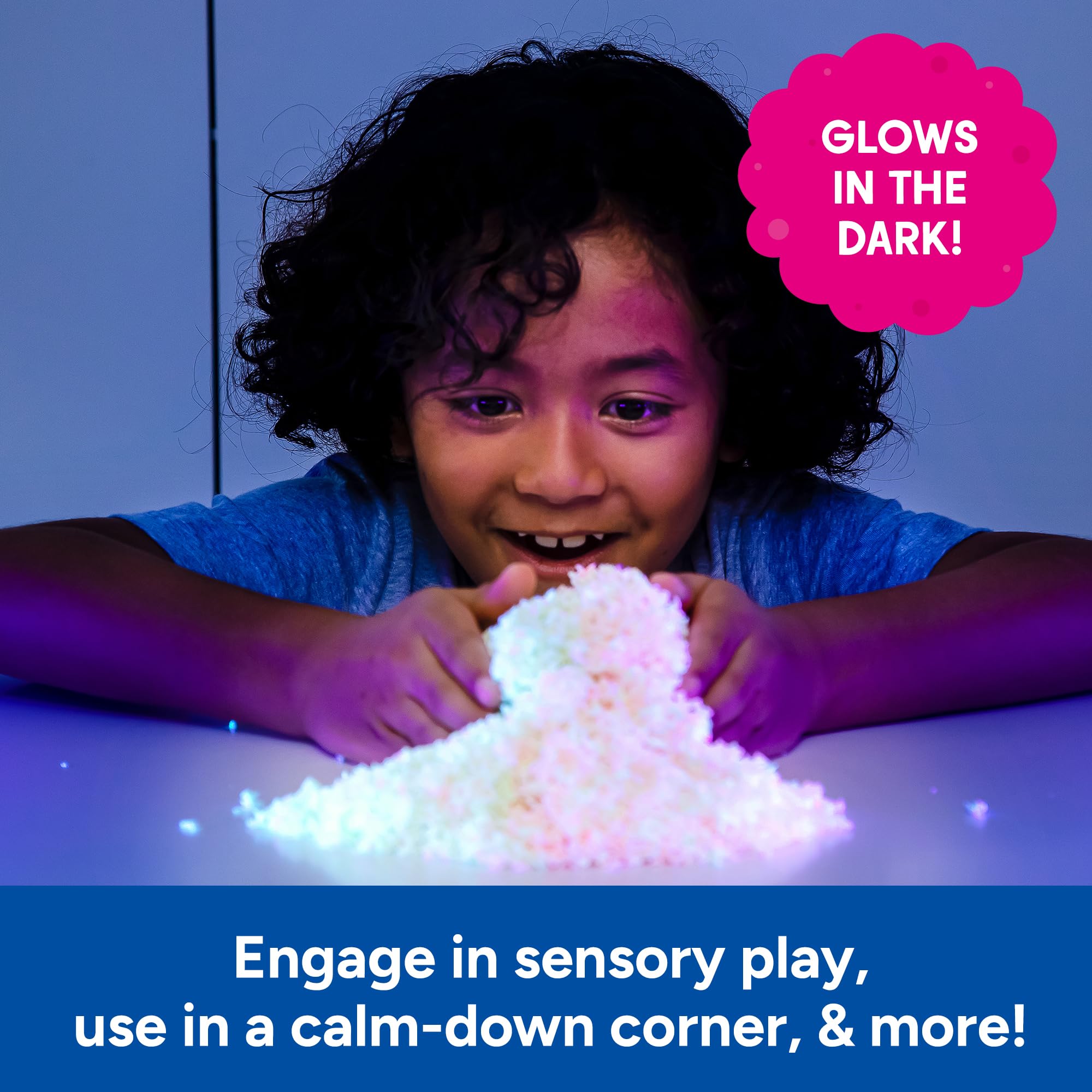 Educational Insights Playfoam Pluffle Twist Glow - Sensory Fidget Toy for Ages 3+ 6