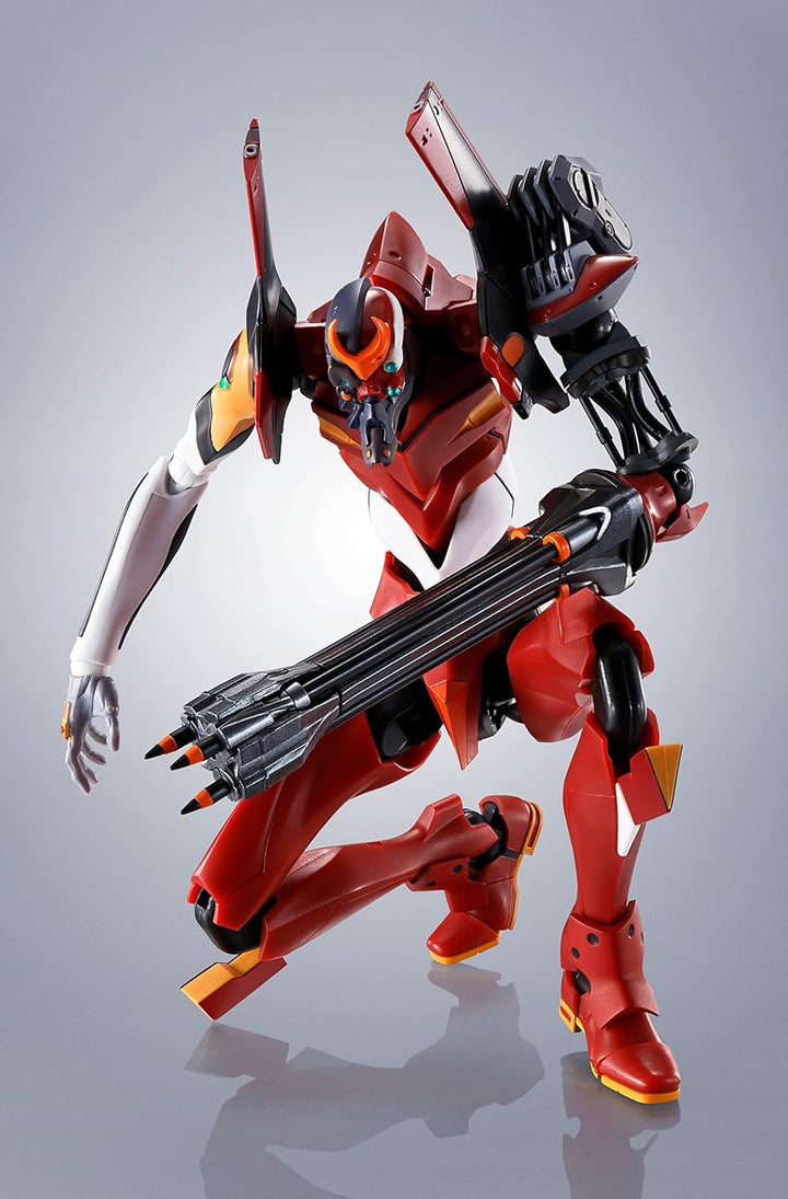 Bandai Tamashi Nations EVANGELION:3.0 YOU CAN (NOT) REDO - THE ROBOT SPIRITS EVA-02 Action Figure - Space Combat Design & Swappable Parts