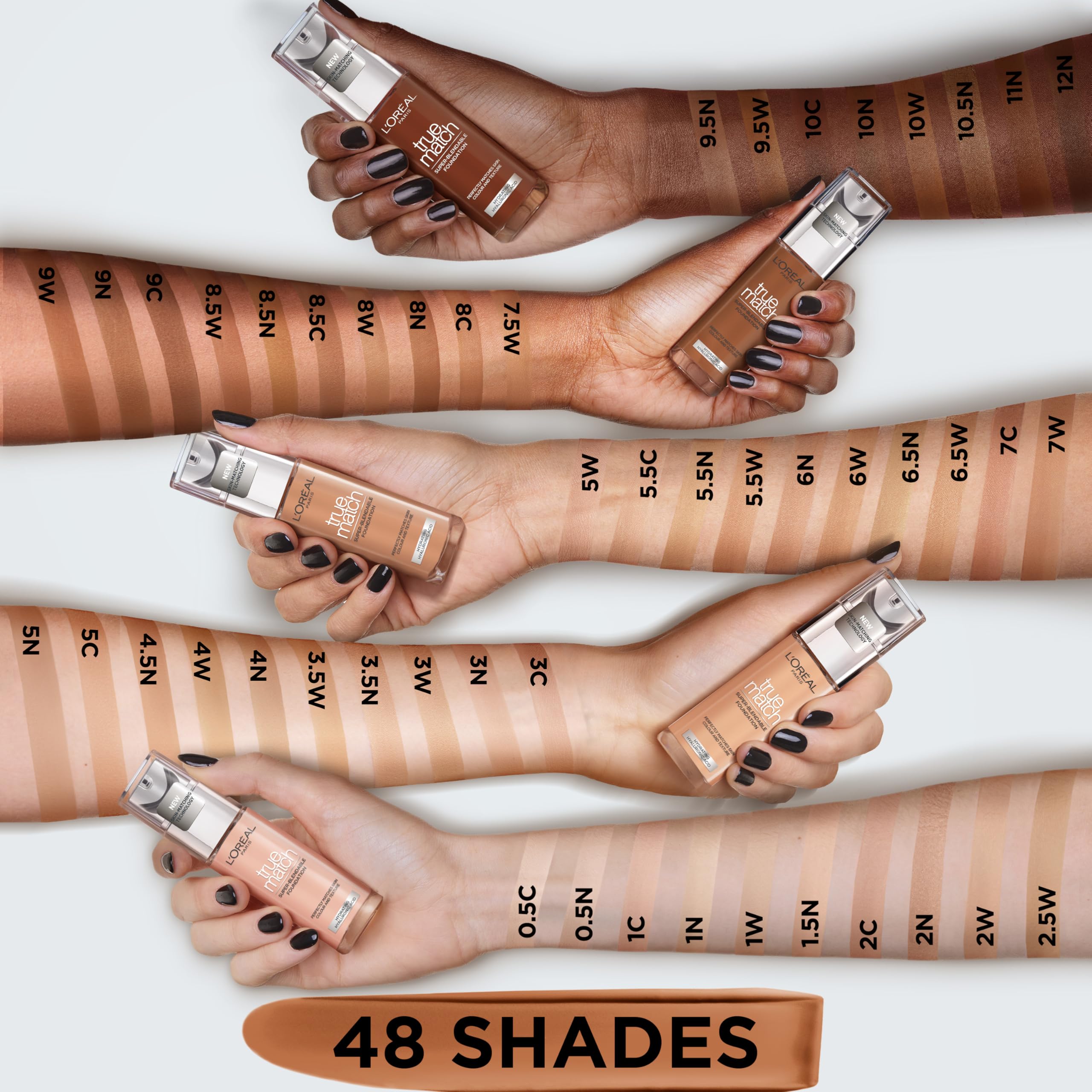 L'Oréal Paris - True Match Hydrating Liquid Foundation (30 ml) 6