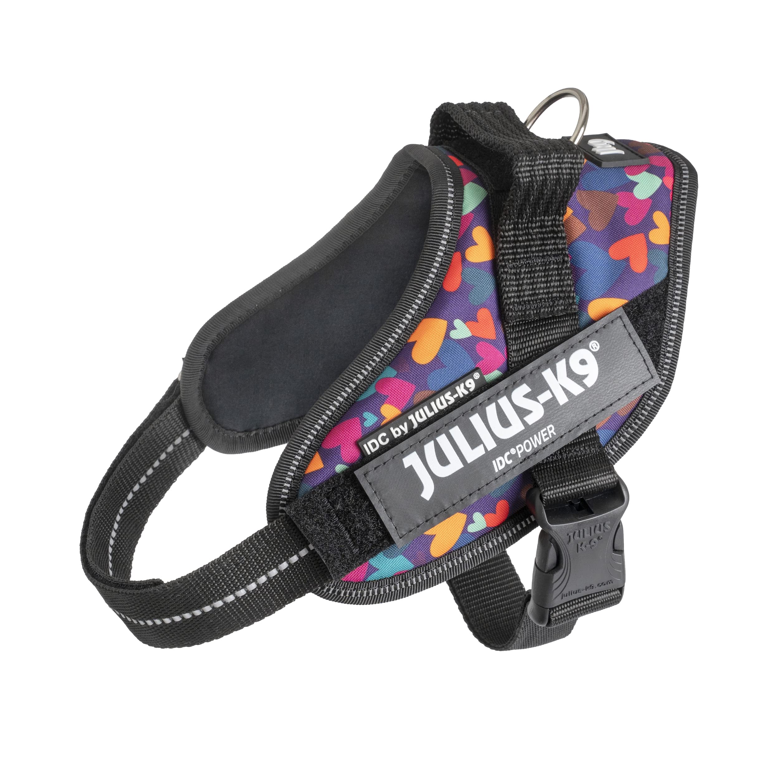 Julius-K9 IDC Powerharness - Vest Harness for Dogs | Size S/Mini | Mixed Heart Limited Edition