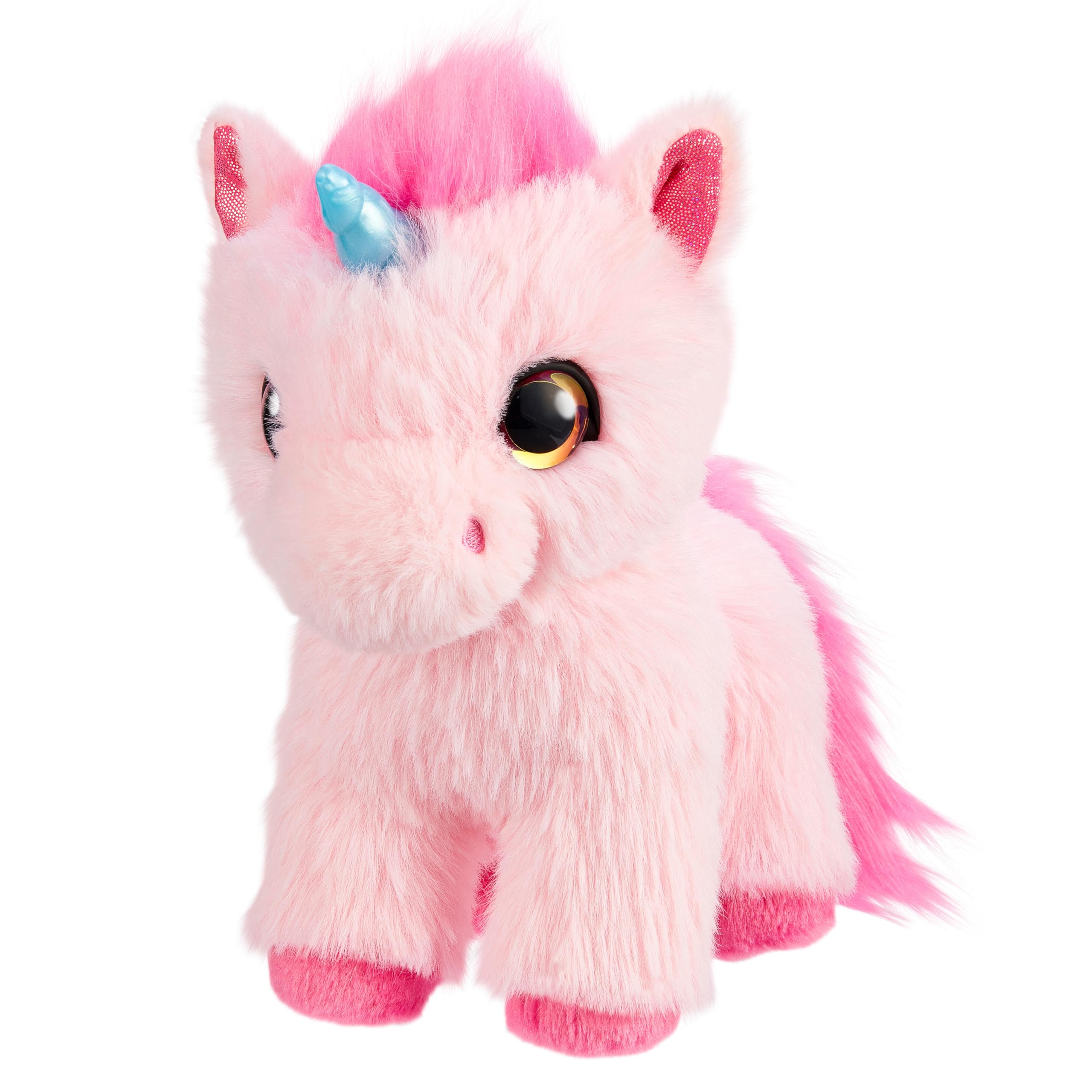 SCRUFFALUVS Unicorn Scruffs - Pink Plush Toy, 19cm | Wash to Reveal | Ages 2+ 9