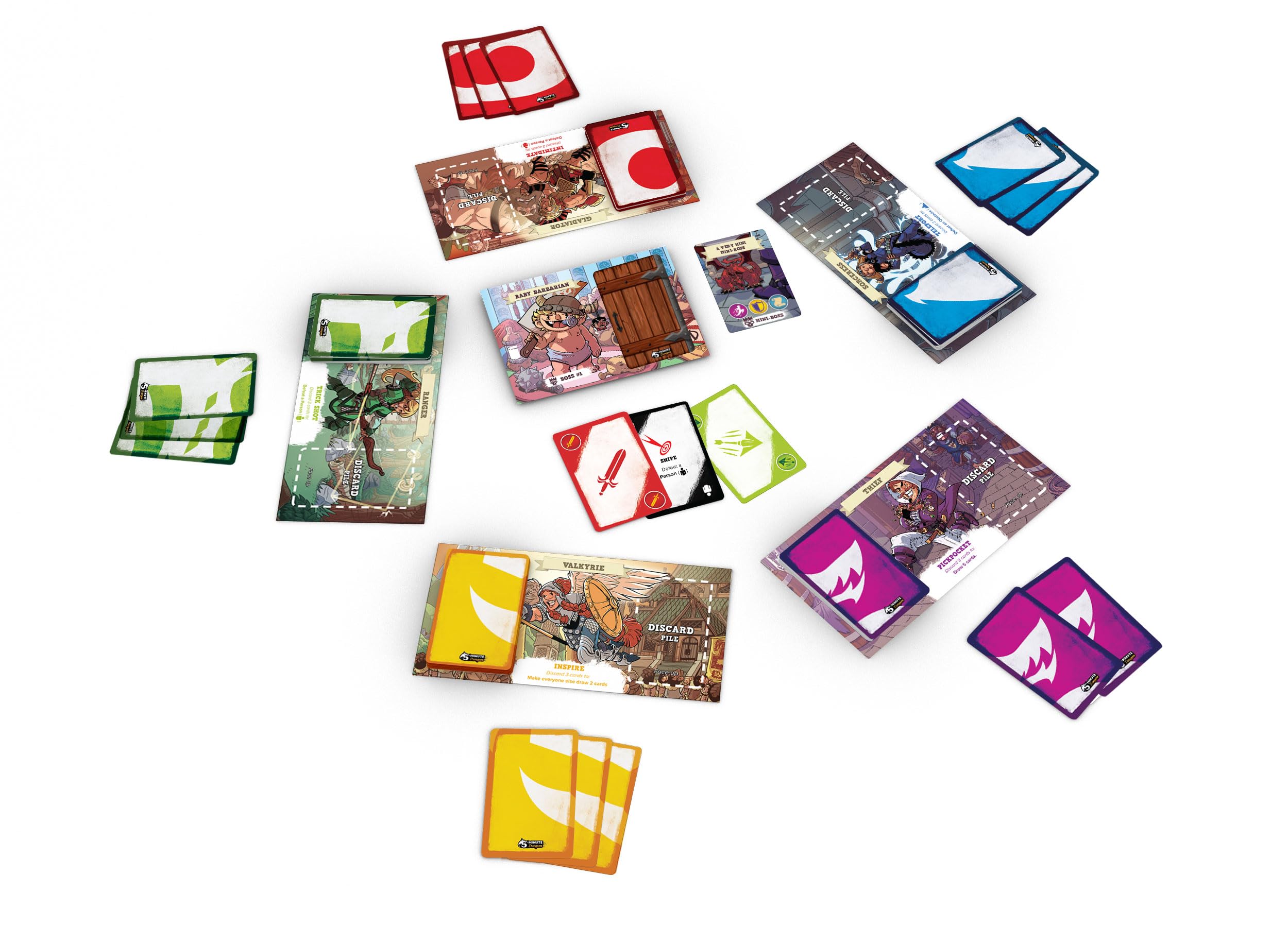 Asmodee 5 Minute Dungeon Card Game for 2-5 Players, Ages 8+ 4