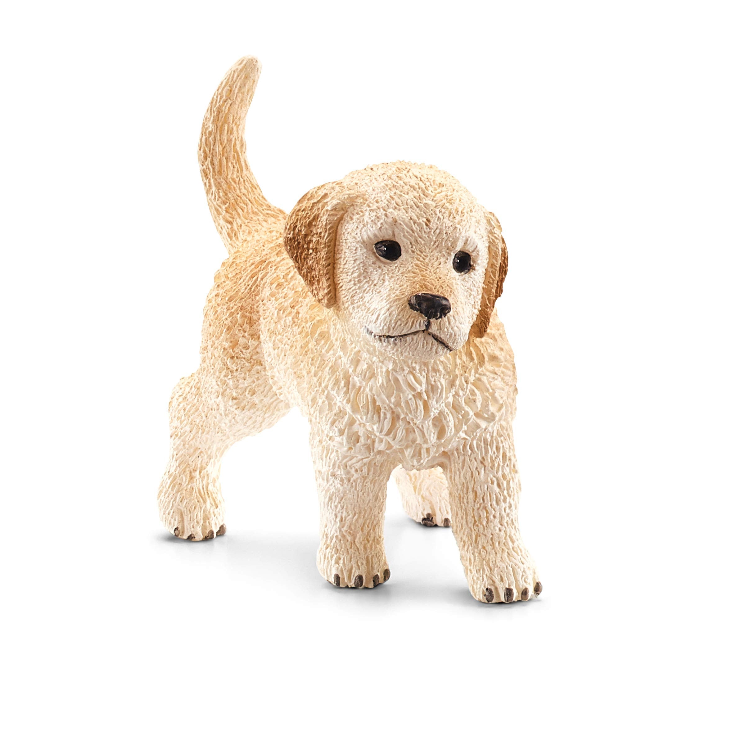 Schleich Golden Retriever Puppy 16396 - Hand Painted, Lifelike Farm World Toy for Ages 3-8 1