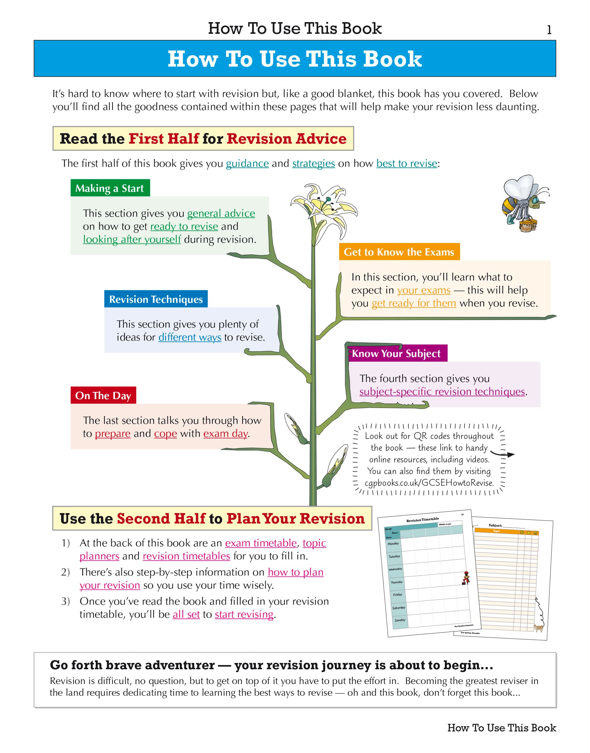 CGP How to Revise for GCSE - Study Skills & Planner | Young Adult | 88 Pages 2