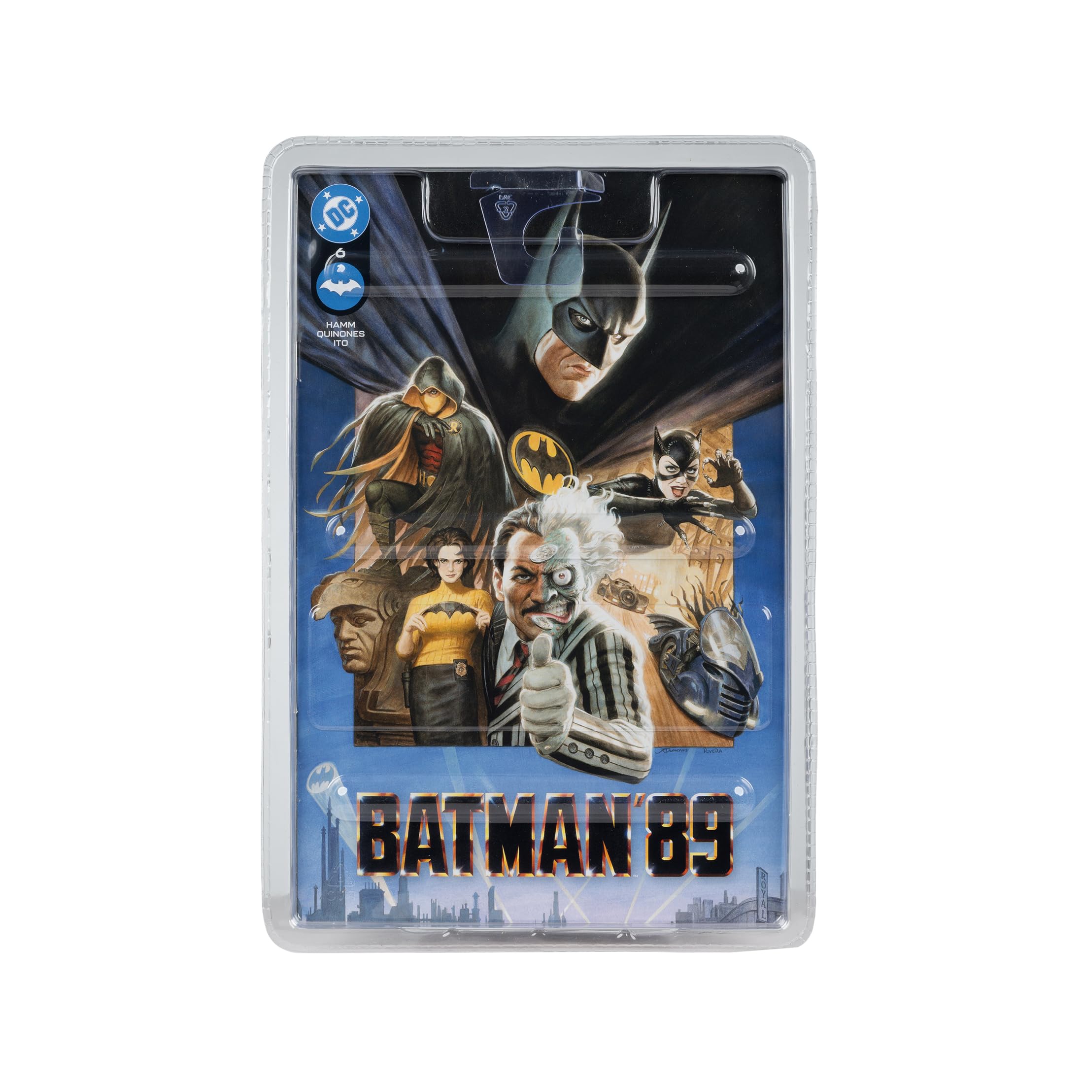 McFarlane Toys DC Direct Batman (Batman 89) 7in Action Figure with Comic | Multicolor Plastic | Ages 12+ 8