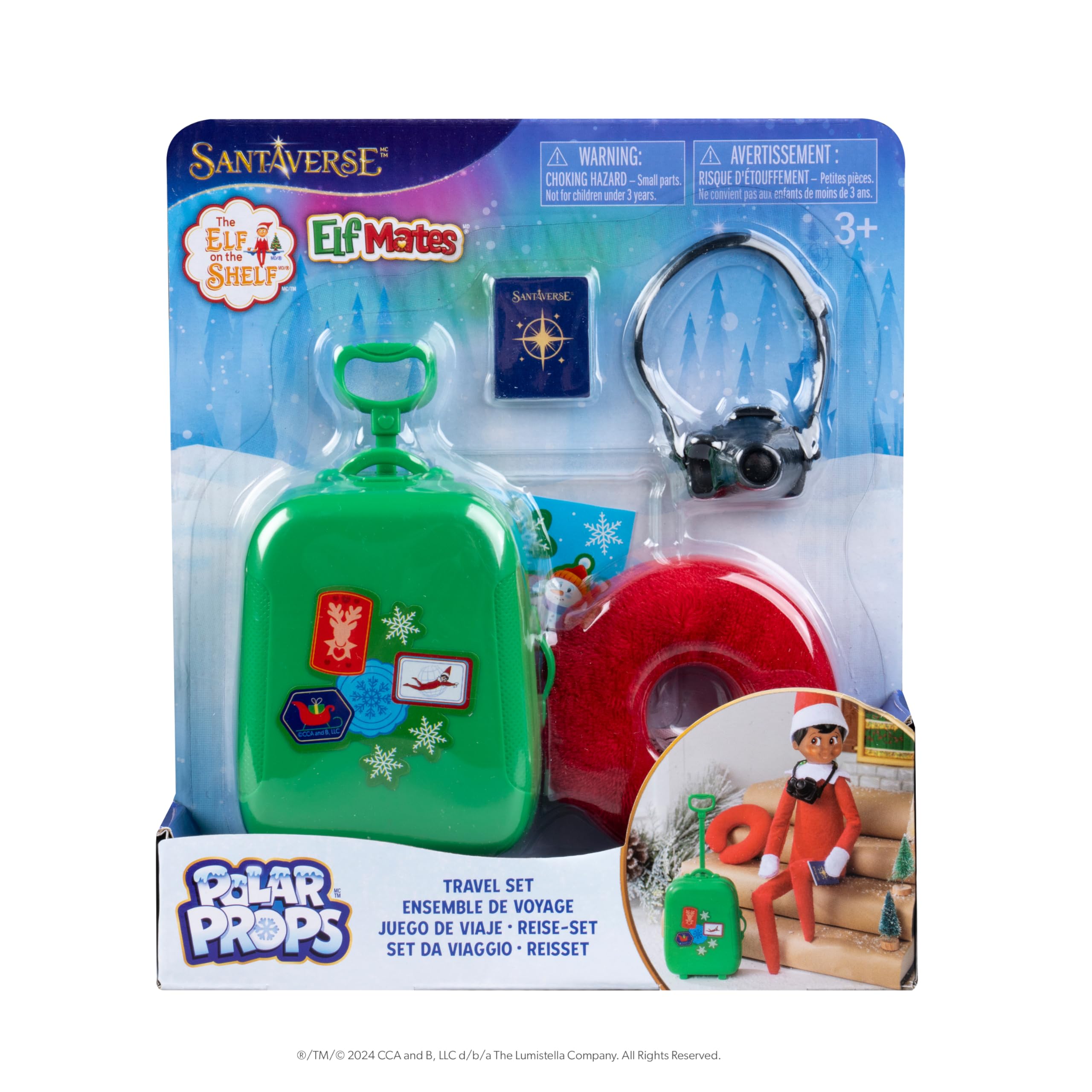 The Elf on the Shelf Polar Props Travel Set - Playset for 3 Years and Up 7